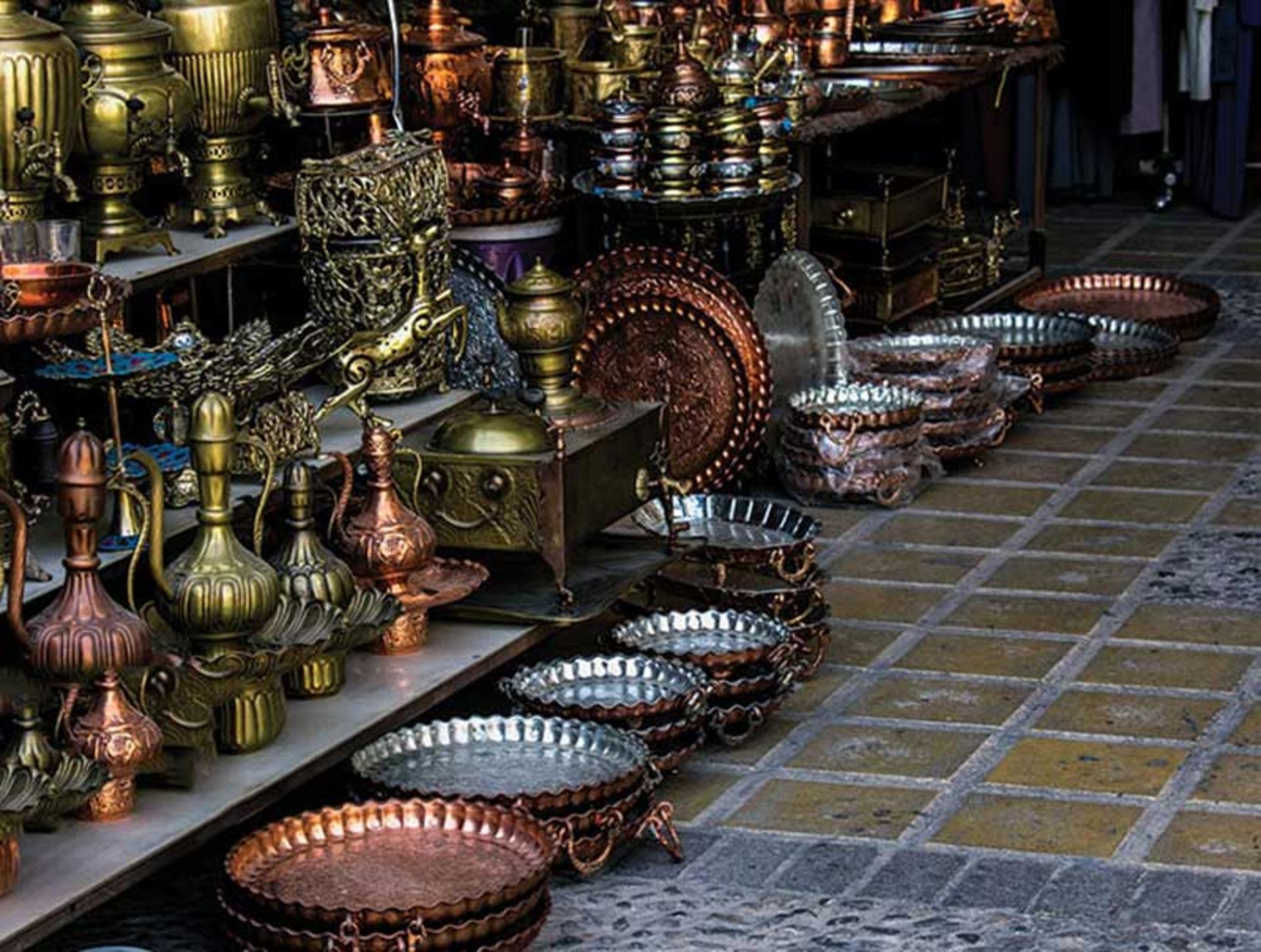 محصولات مسی در بازار یزد 