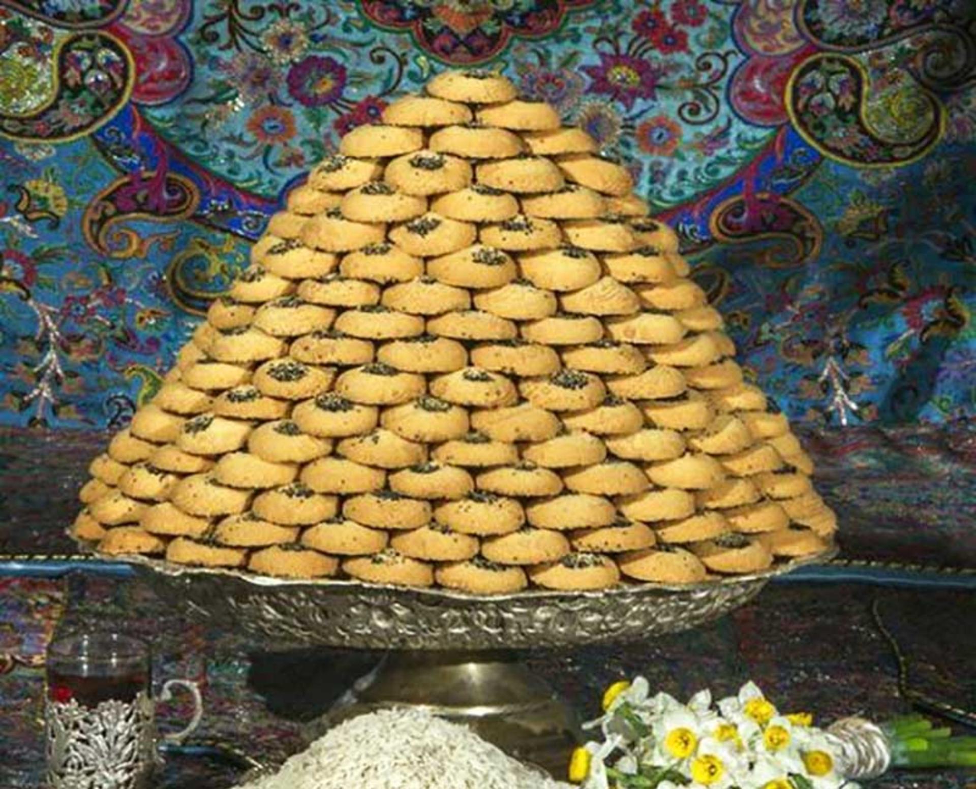 شیرینی نان برنجی یزدی