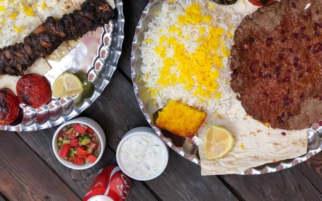 دو پرس غذا در رستوران جیلاردینو