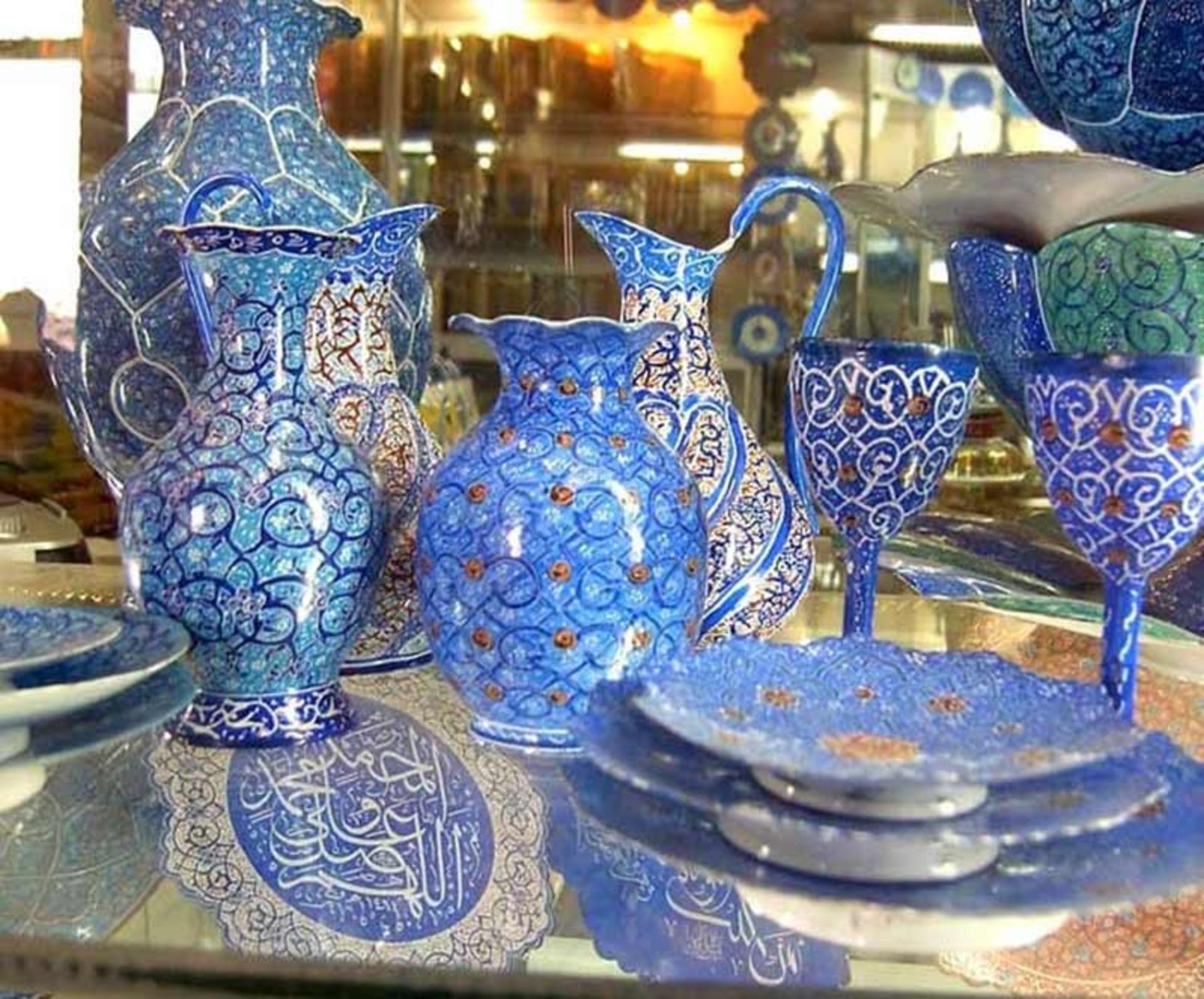 ظروف تزیینی میناکاری 