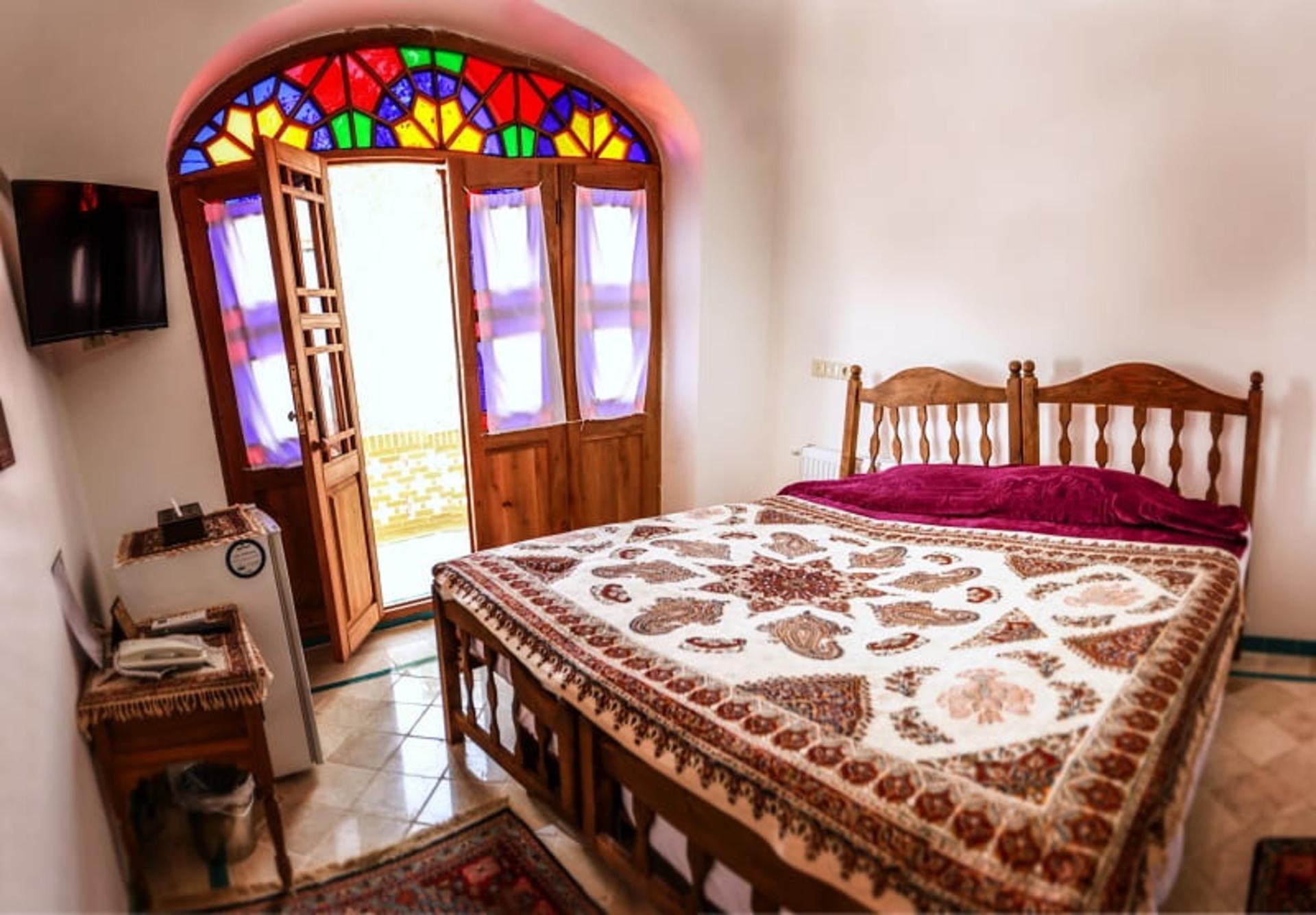اتاقهای اقامتگاه سنتی اطلسی