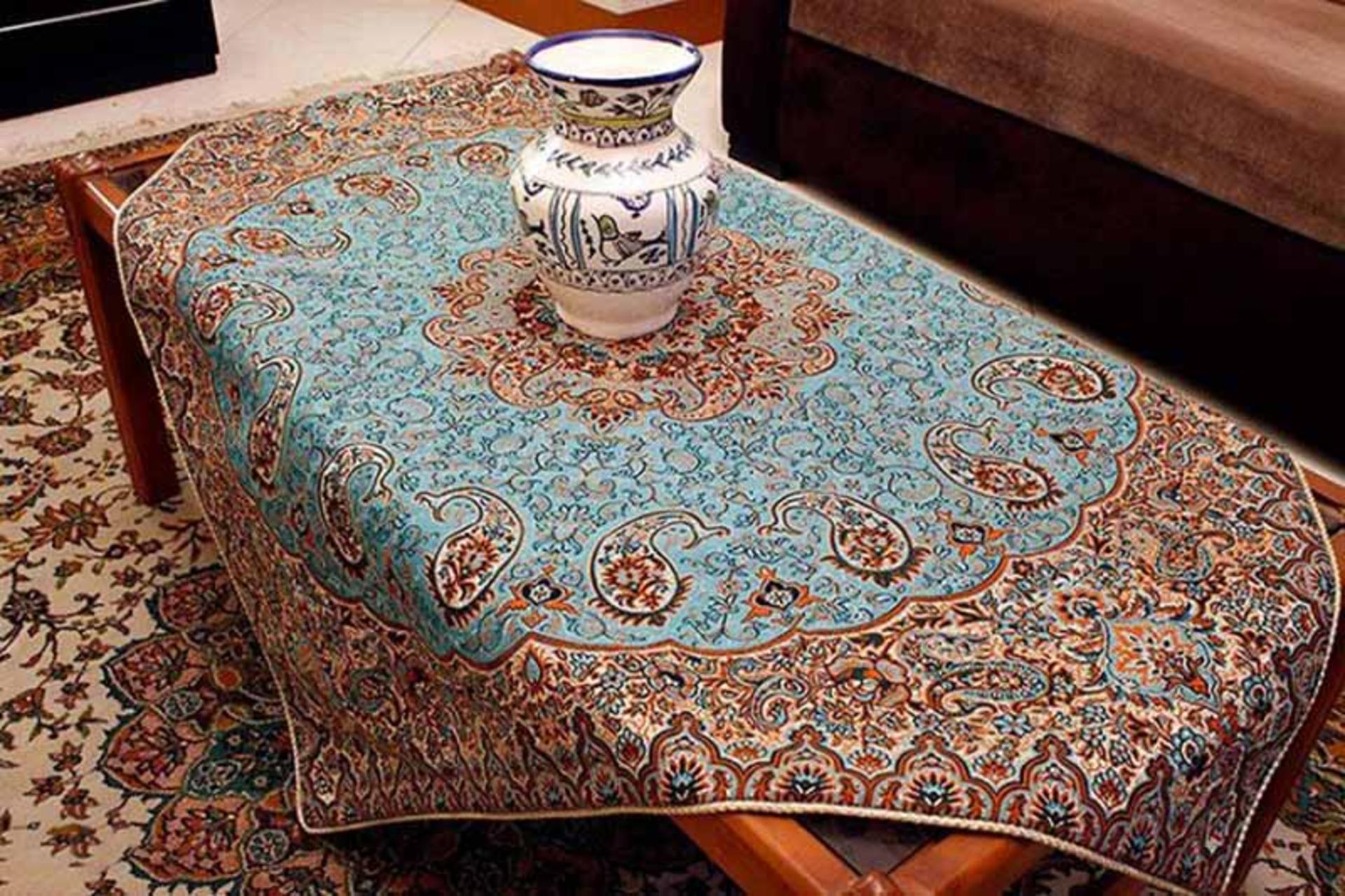 ترمه یزدی با طرح های سنتی 