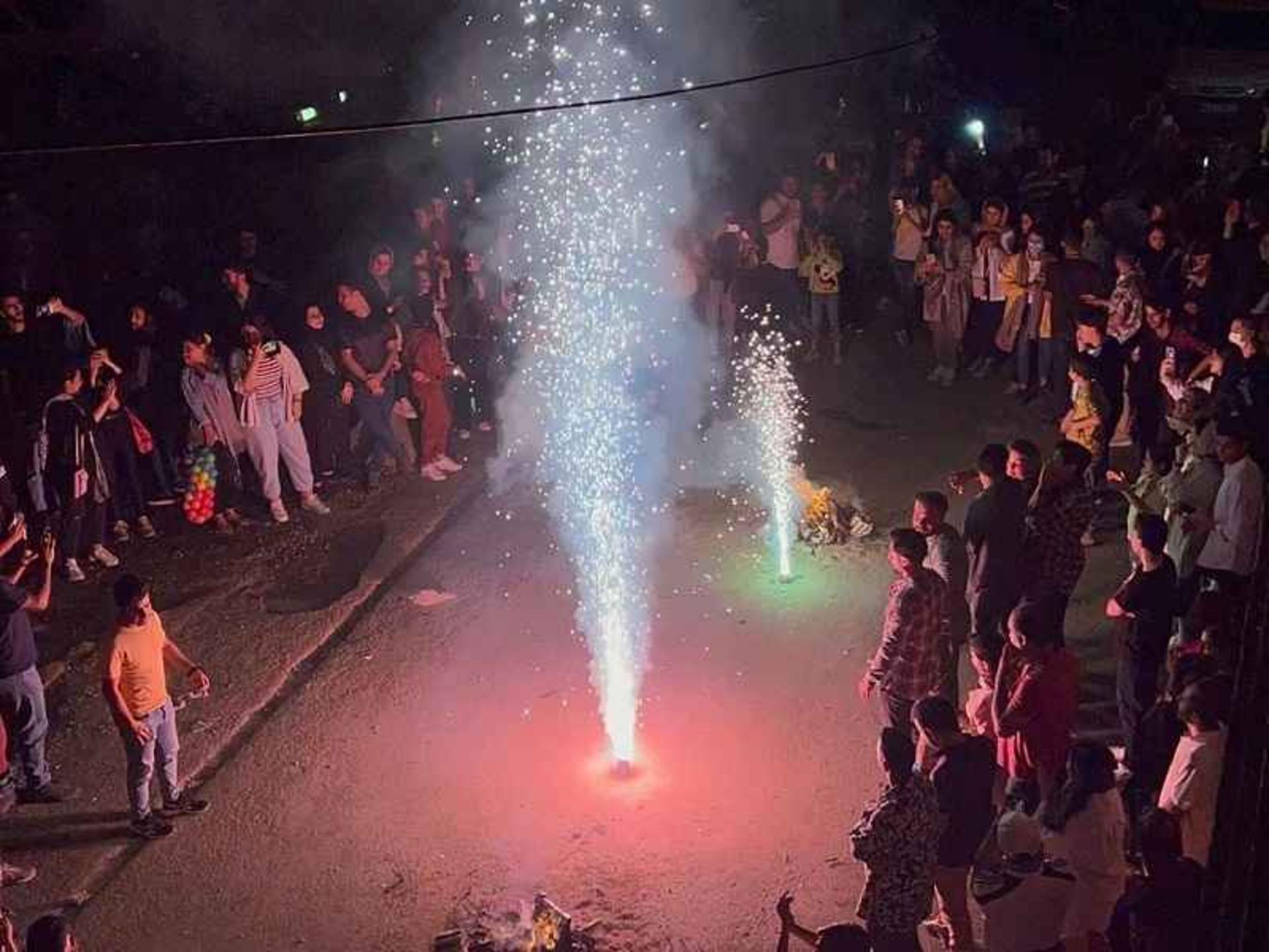 مراسم چهارشنبه سوری در هتل قو اهواز