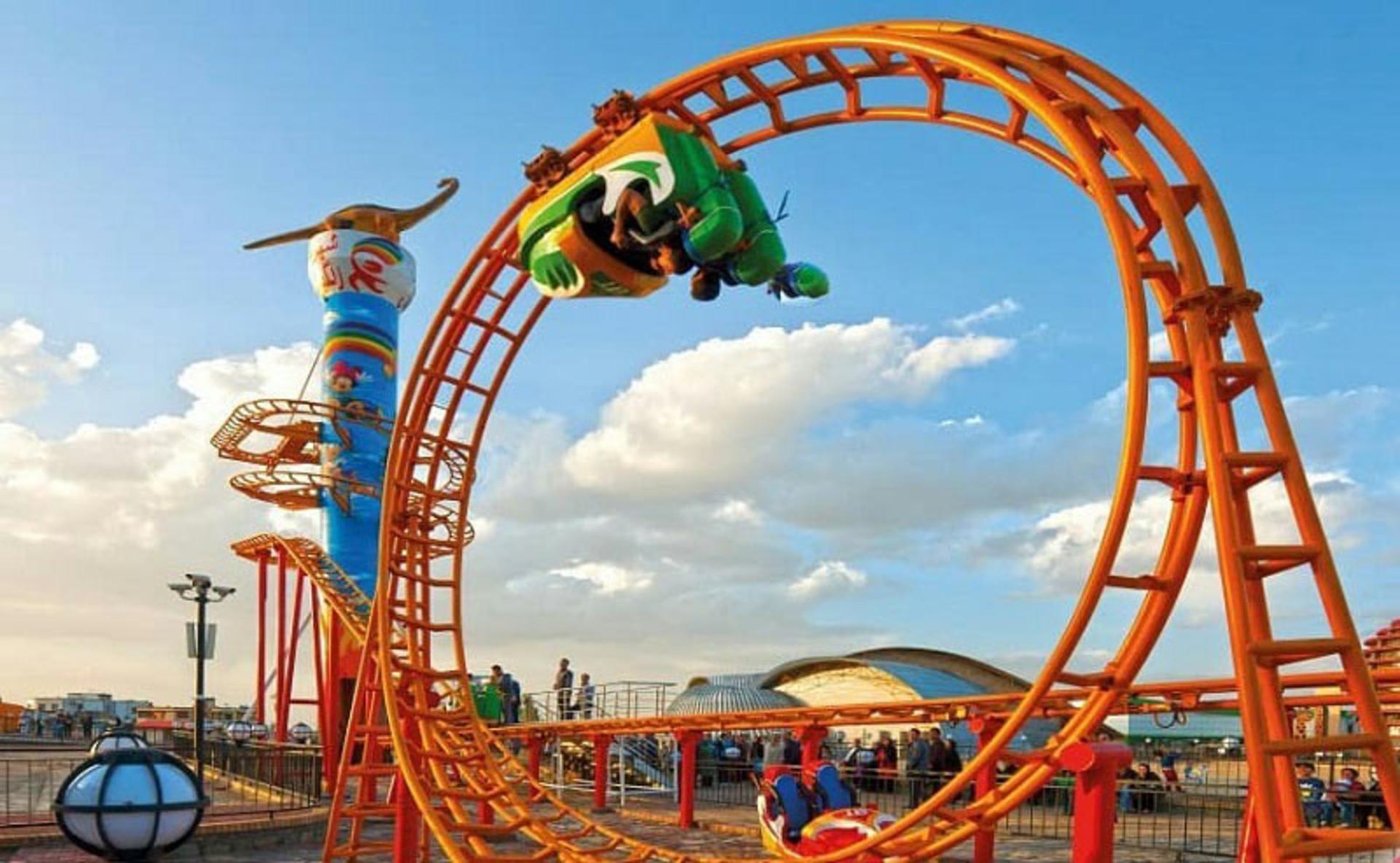 شهربازی رنگین کمان همدان؛ منبع عکس: اینستاگرام ranginkaman_themepark
