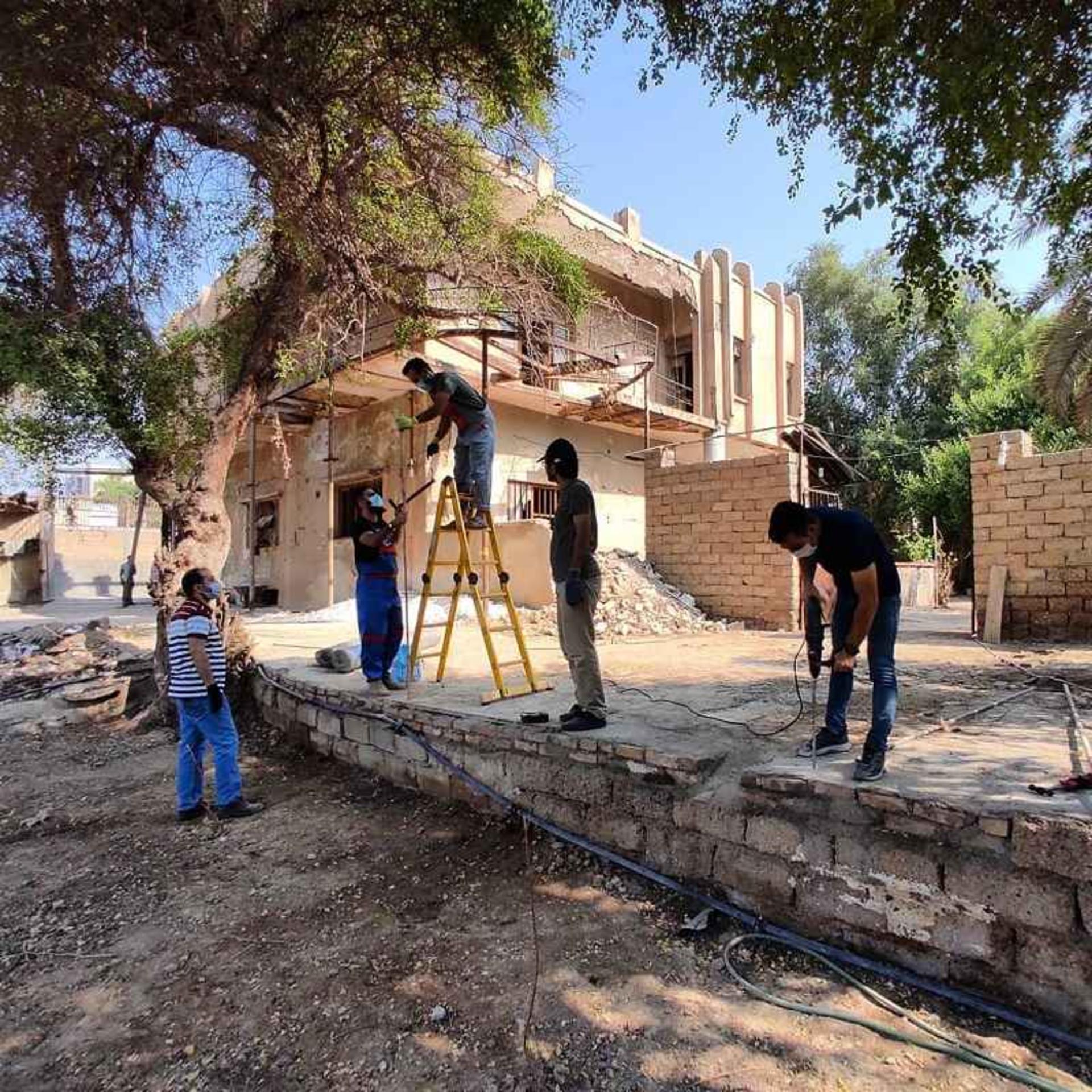 بازسازی هتل قو اهواز