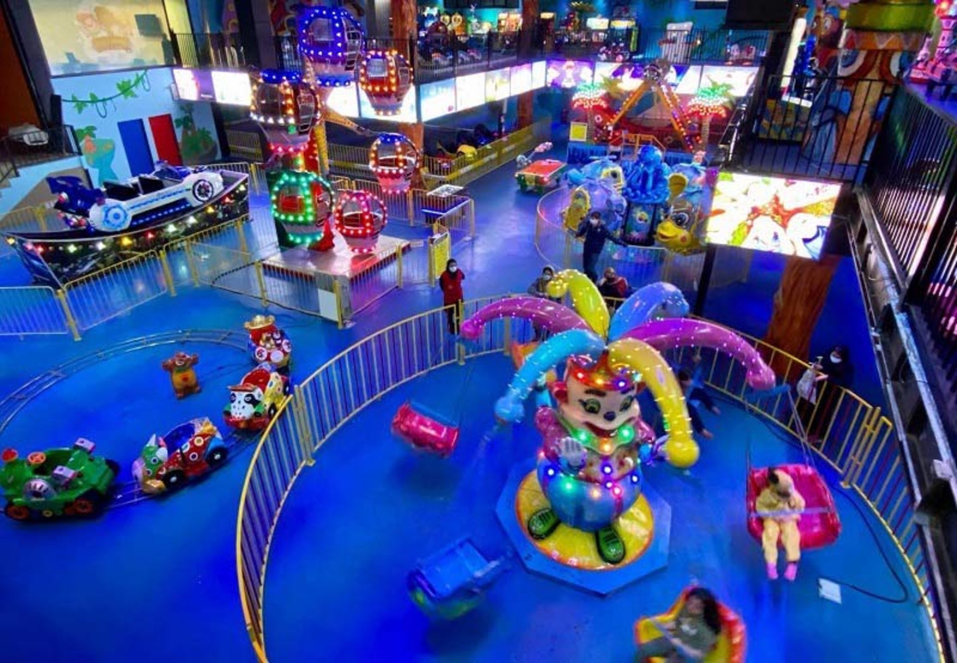 شهربازی پالامد مرکز خرید طوبی چیتگر؛ منبع عکس: اینستاگرام palamodepark