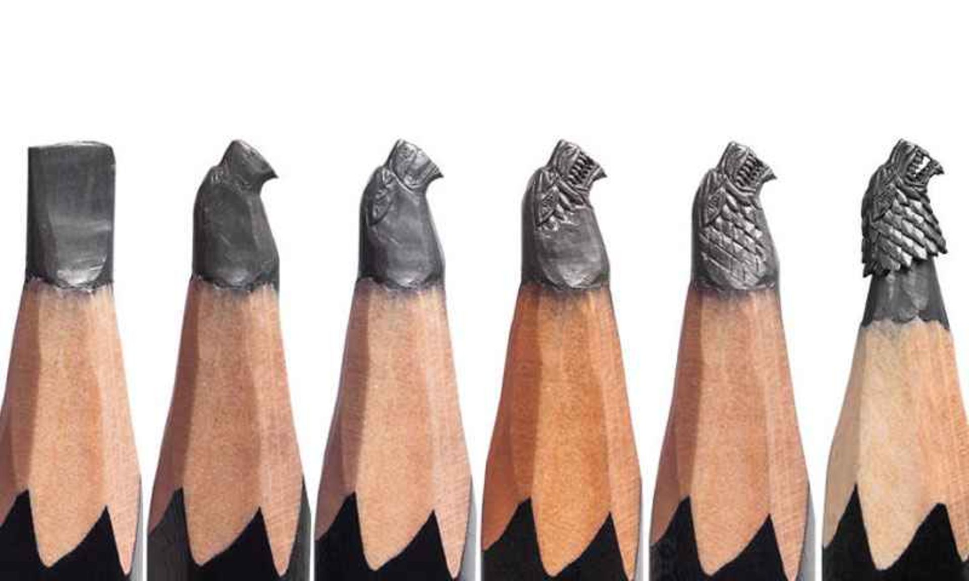 حکاکی روی مداد