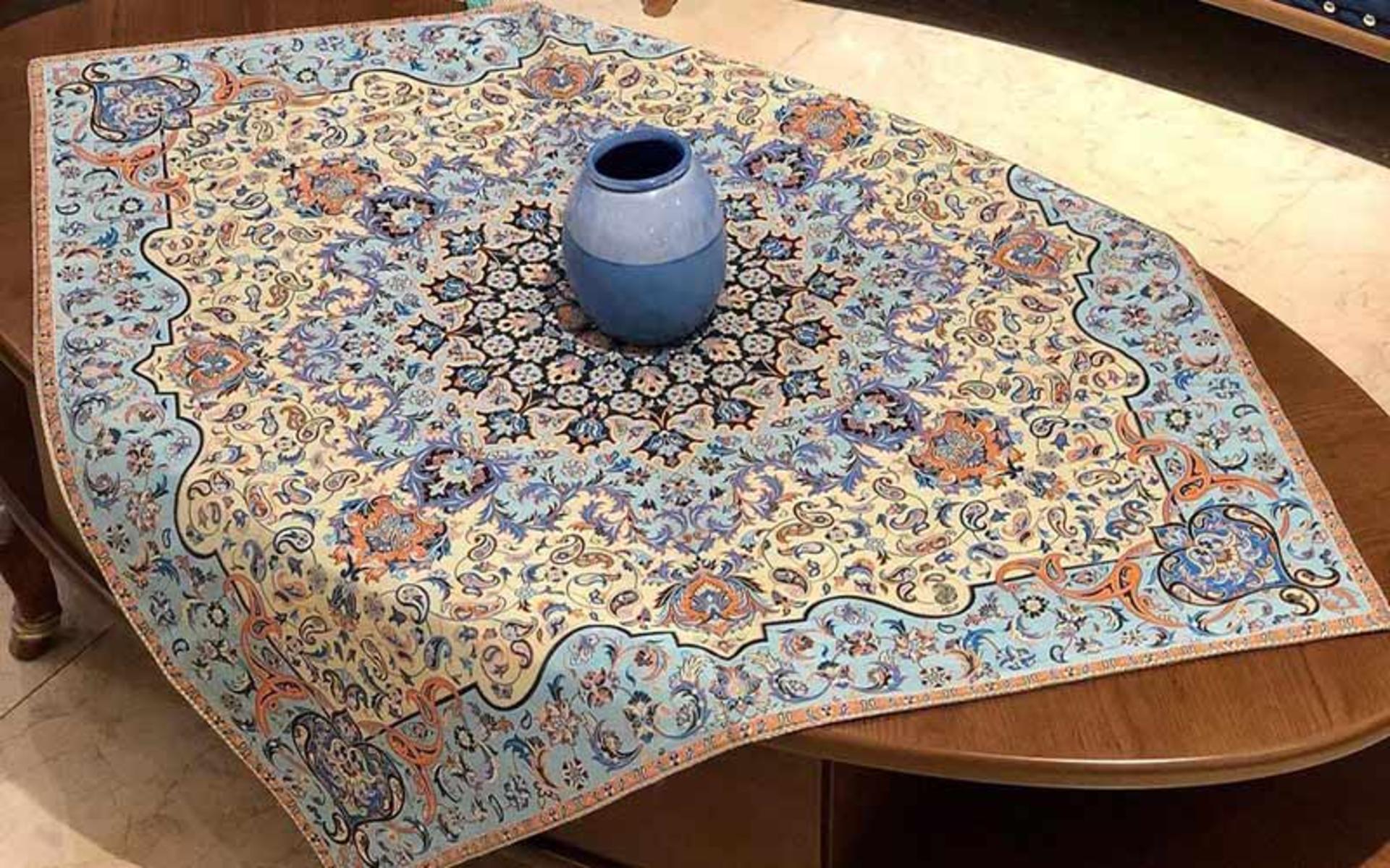 ترمه با طرح های اسلیمی 