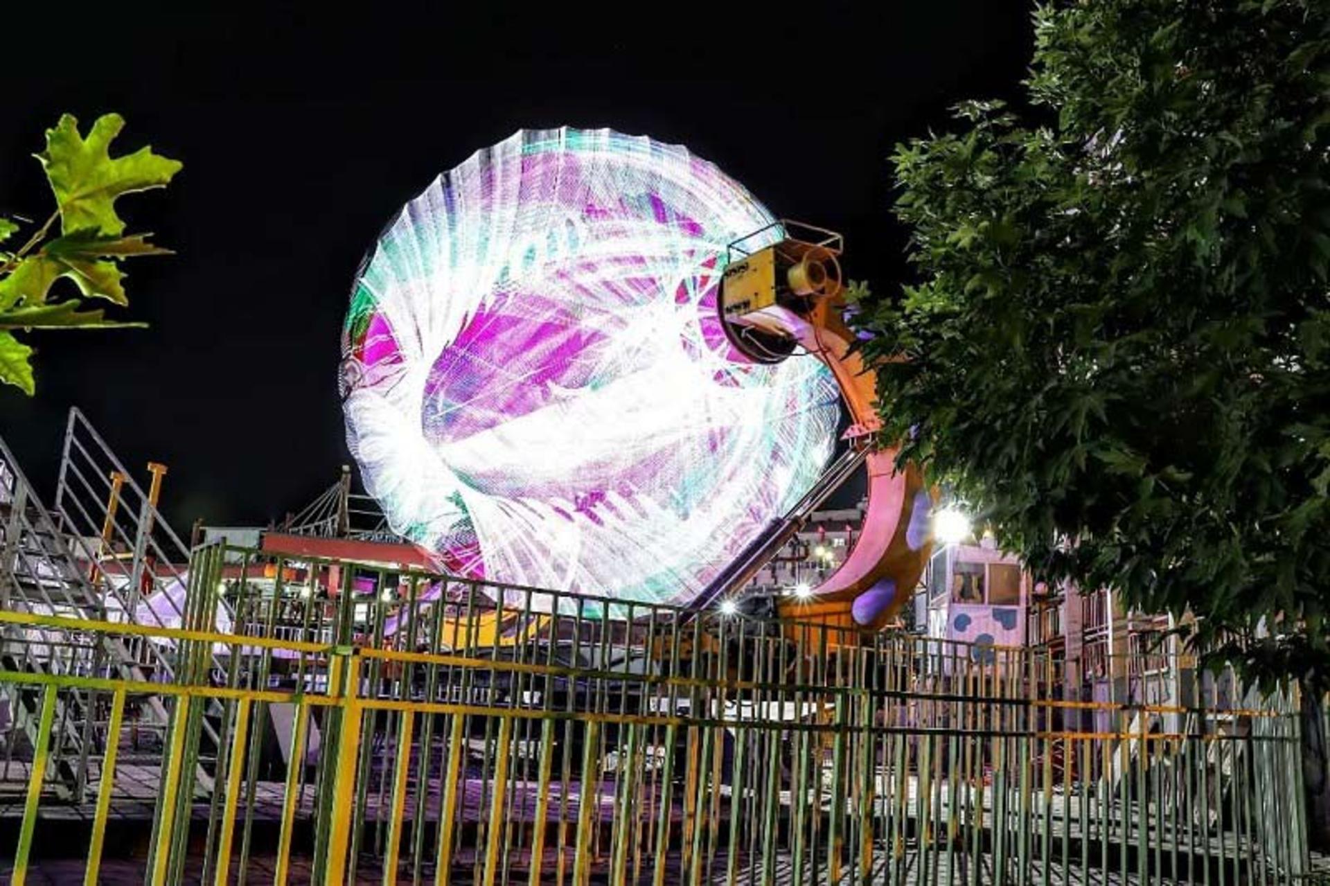 شهربازی رنگین کمان همدان؛ منبع عکس: اینستاگرام ranginkaman_themepark