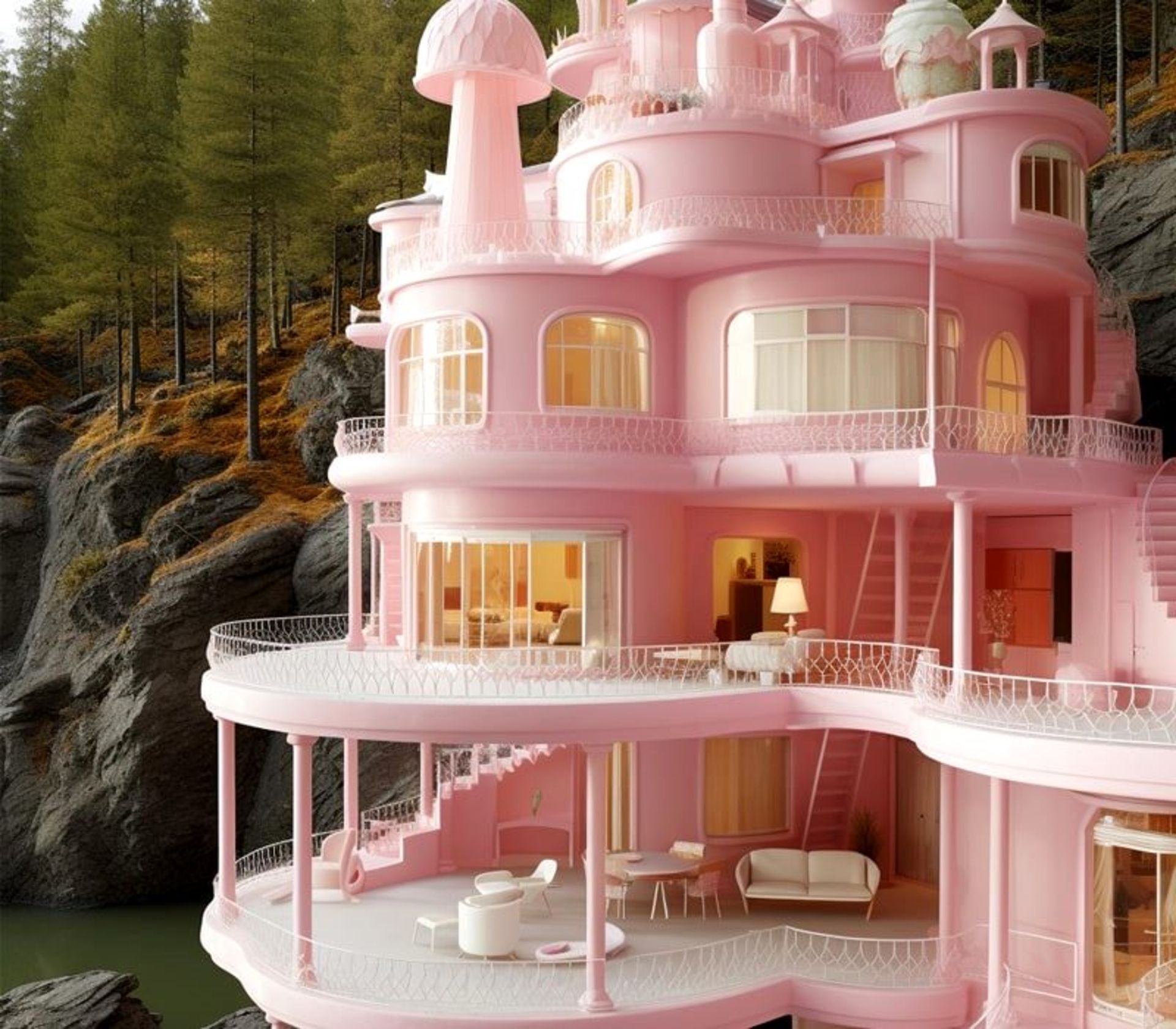 خانه باربی در 