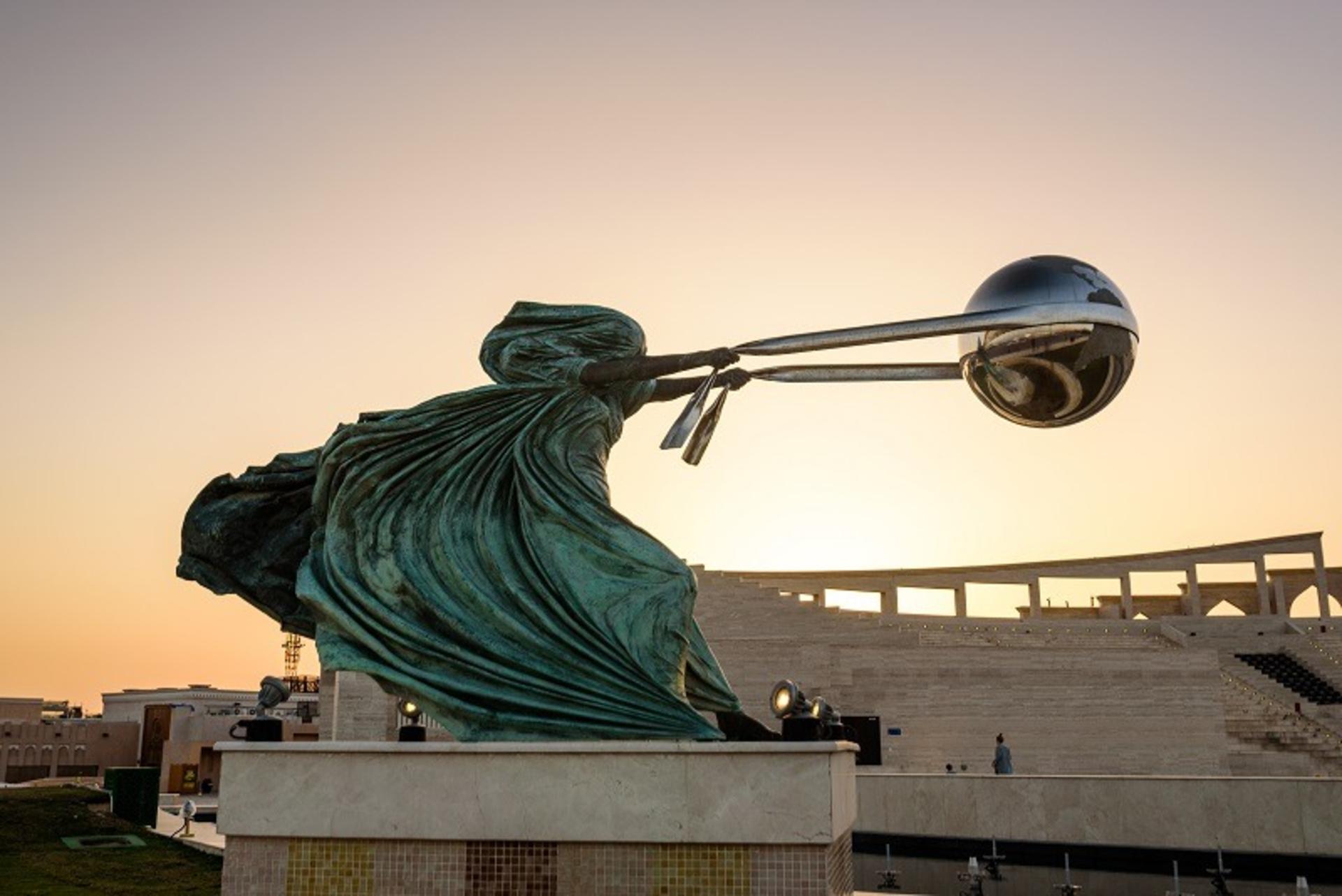 مجسمه هارمونی کتارا  منبع عکس: Iloveqatar.net عکاس: نامشخص