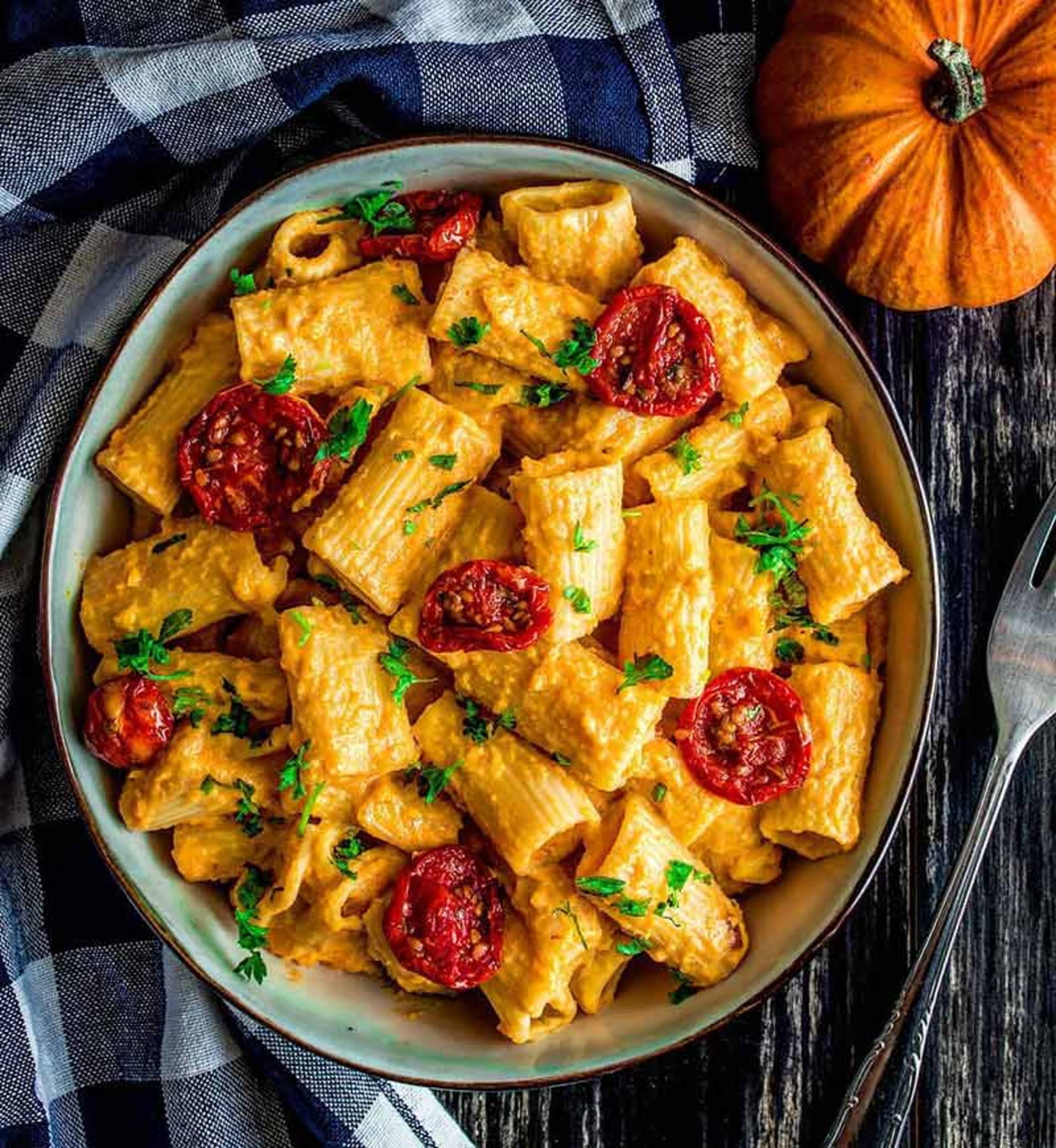 پاستا پنیری وگان؛ منبع عکس: instagram.com/vegan.dy؛ نام عکاس: Andy