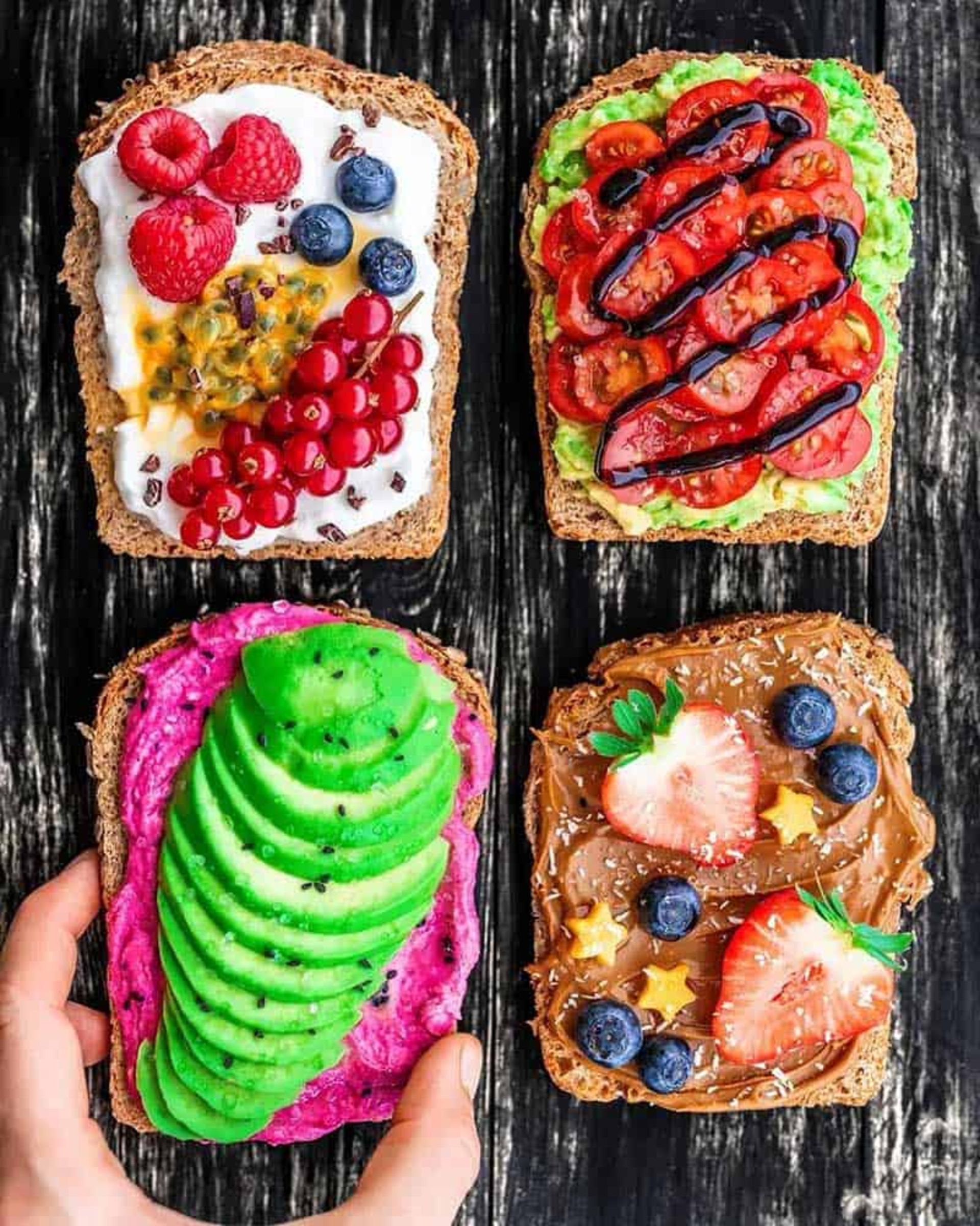 تست گیاهی با میوه؛ منبع عکس: instagram.com/vegan.dy؛ نام عکاس: Andy