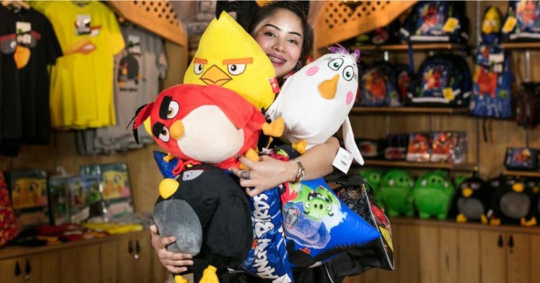 فروشگاه در پارک انگری برد قطر؛ منبع عکس: angrybirdsworld.qa؛ عکاس: نامشخص