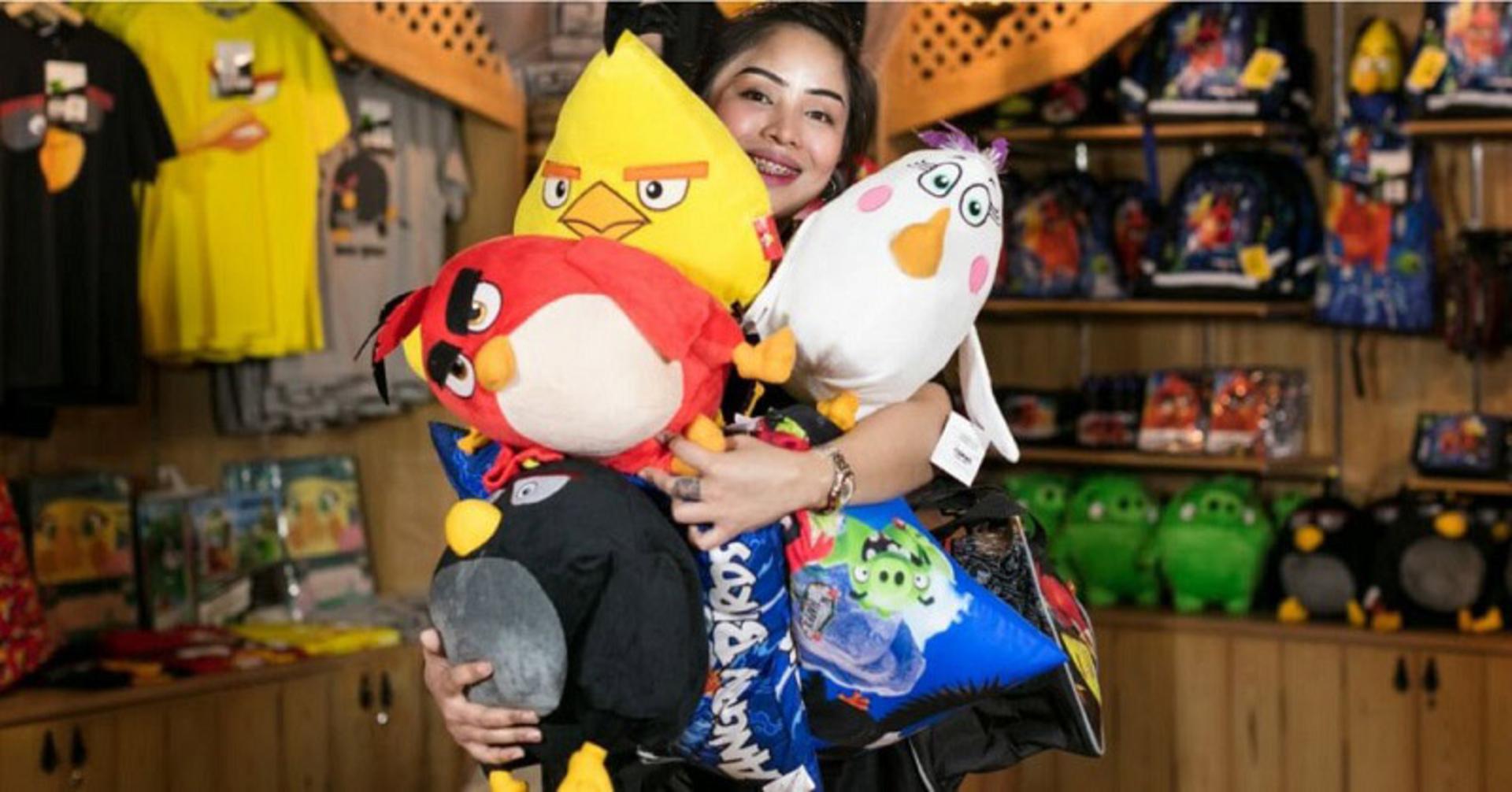 فروشگاه در پارک انگری برد قطر؛ منبع عکس: angrybirdsworld.qa؛ عکاس: نامشخص