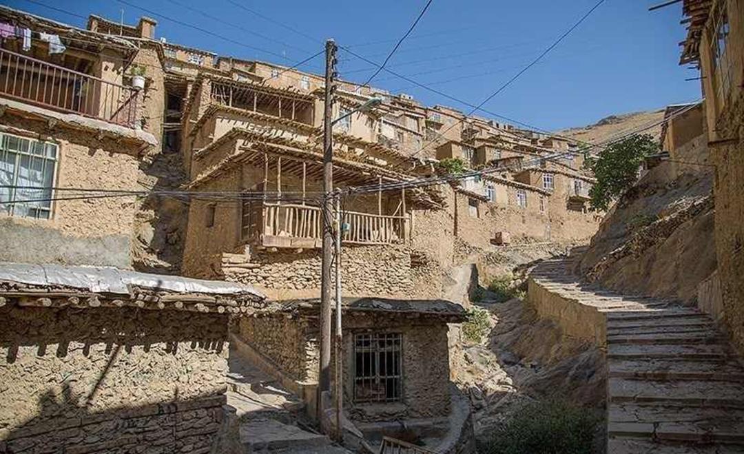کوچه های روستای Galin- منبع عکسTasnimnews.com-عکاس Keyvan Firouzei