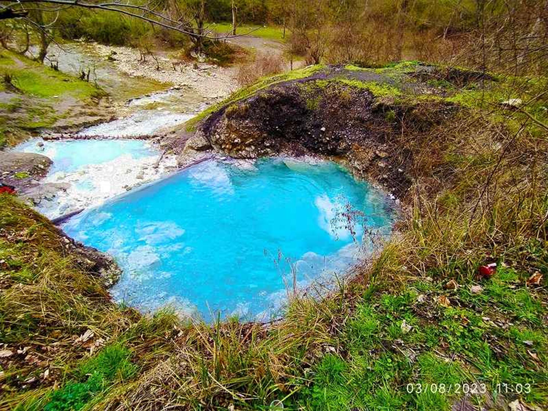 چشمه های آبگرم گوگردی بلیران