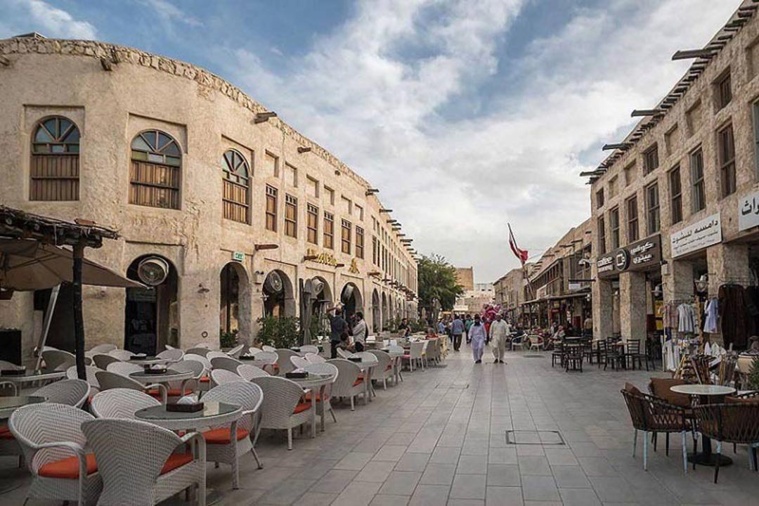 بازار سوق واقف قطر؛ منبع عکس: pullman-doha-westbay.com؛ عکاس: ناشناس 