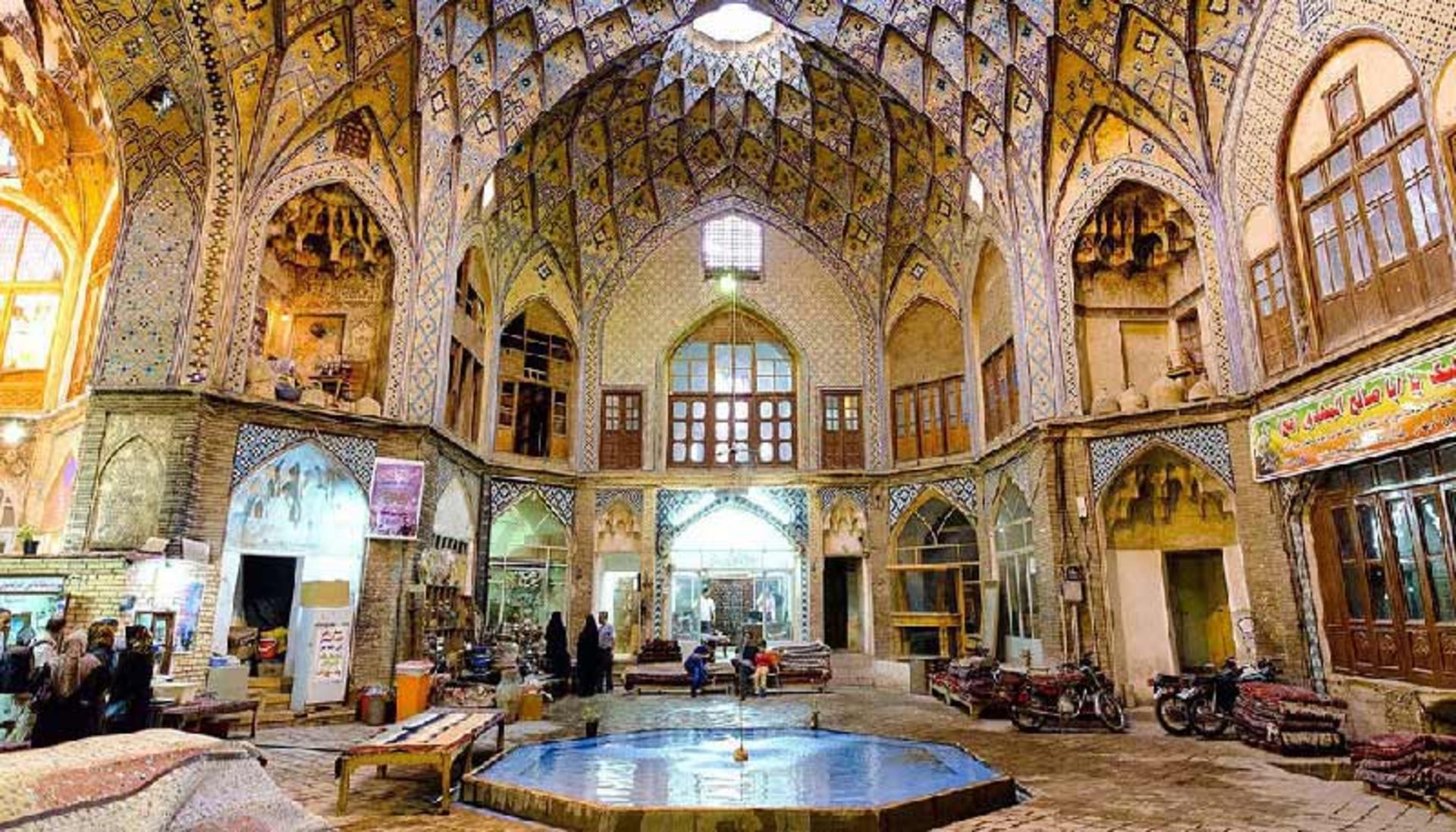 بازار بزرگ تهران؛ منبع عکس: flytoday.ir؛ عکاس: نامشخص