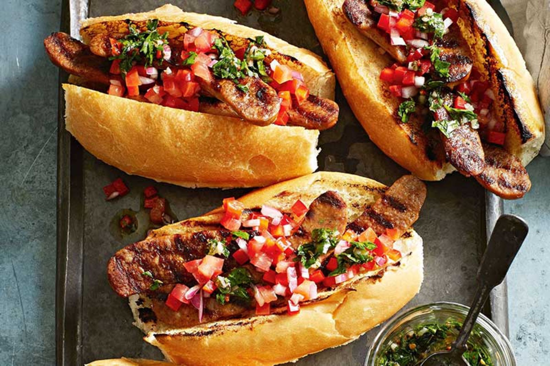 ساندویچ choripan آرژانتین