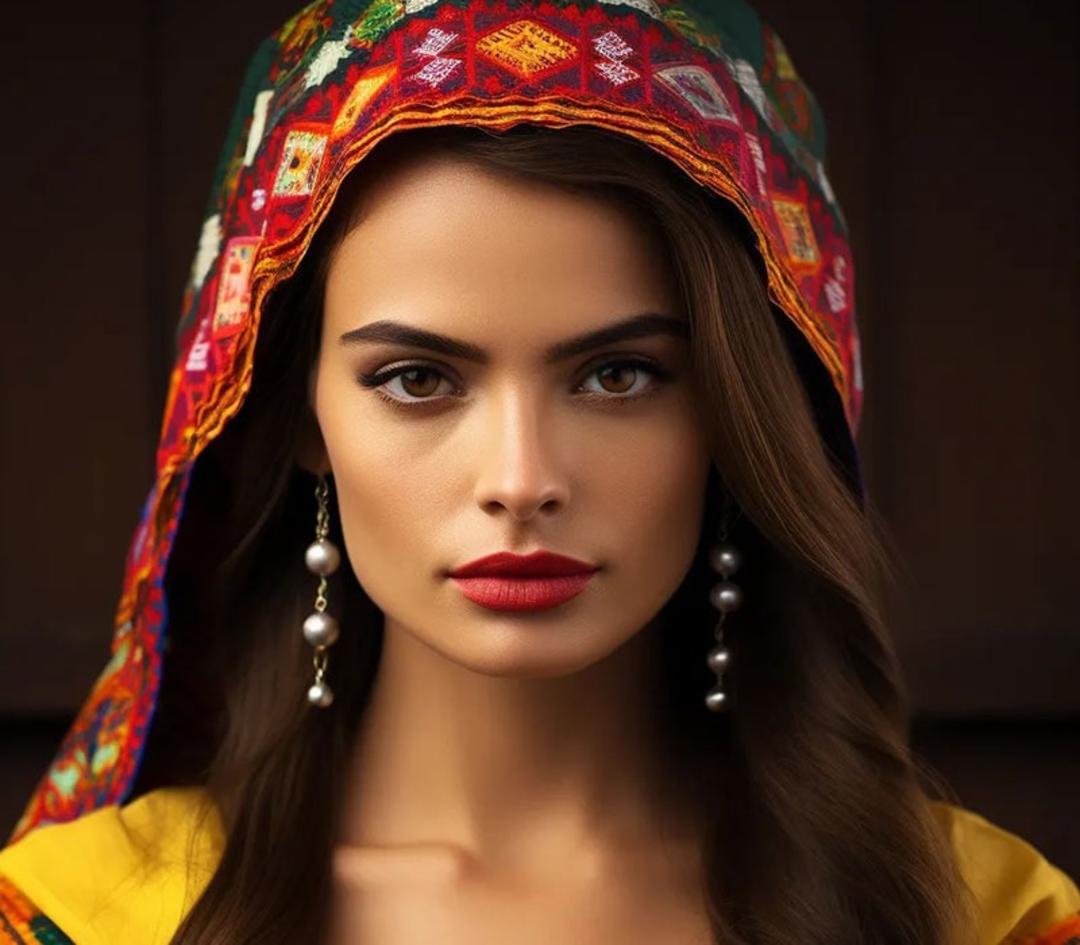 پرتره دختری زیبا