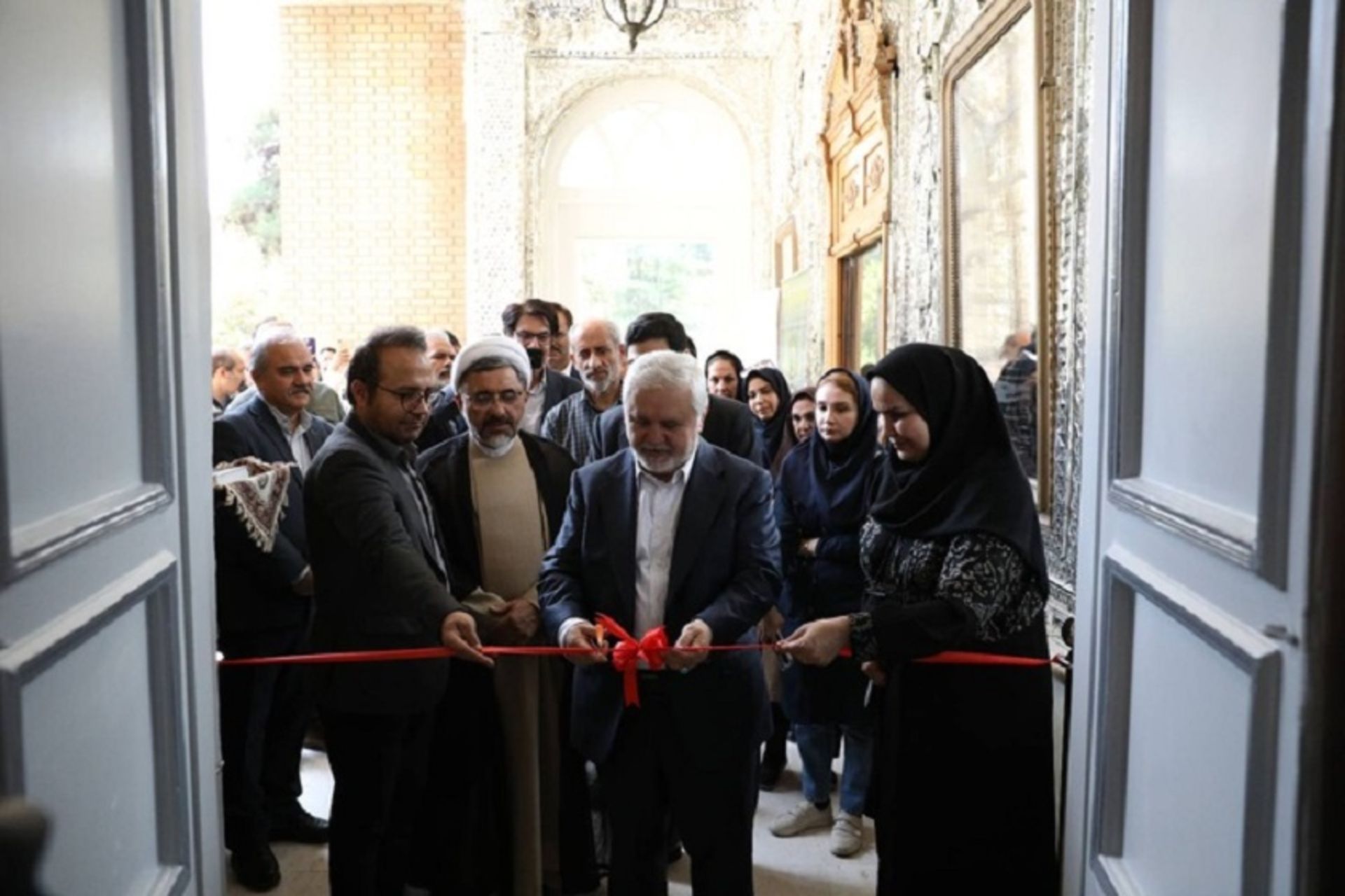 افتتاح تالار برلیان کاخ گلستان