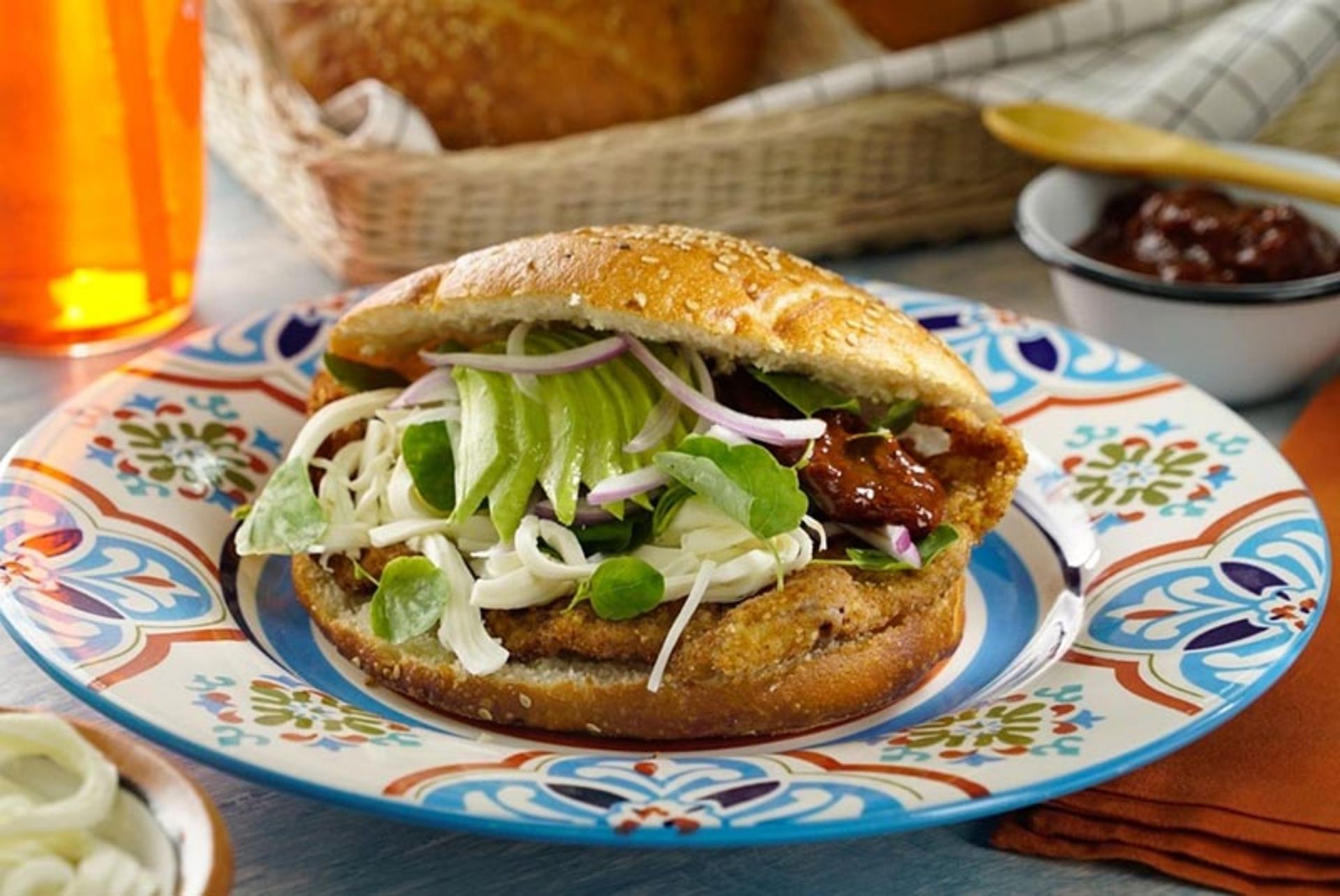 ساندویچ  Cemita مکزیک