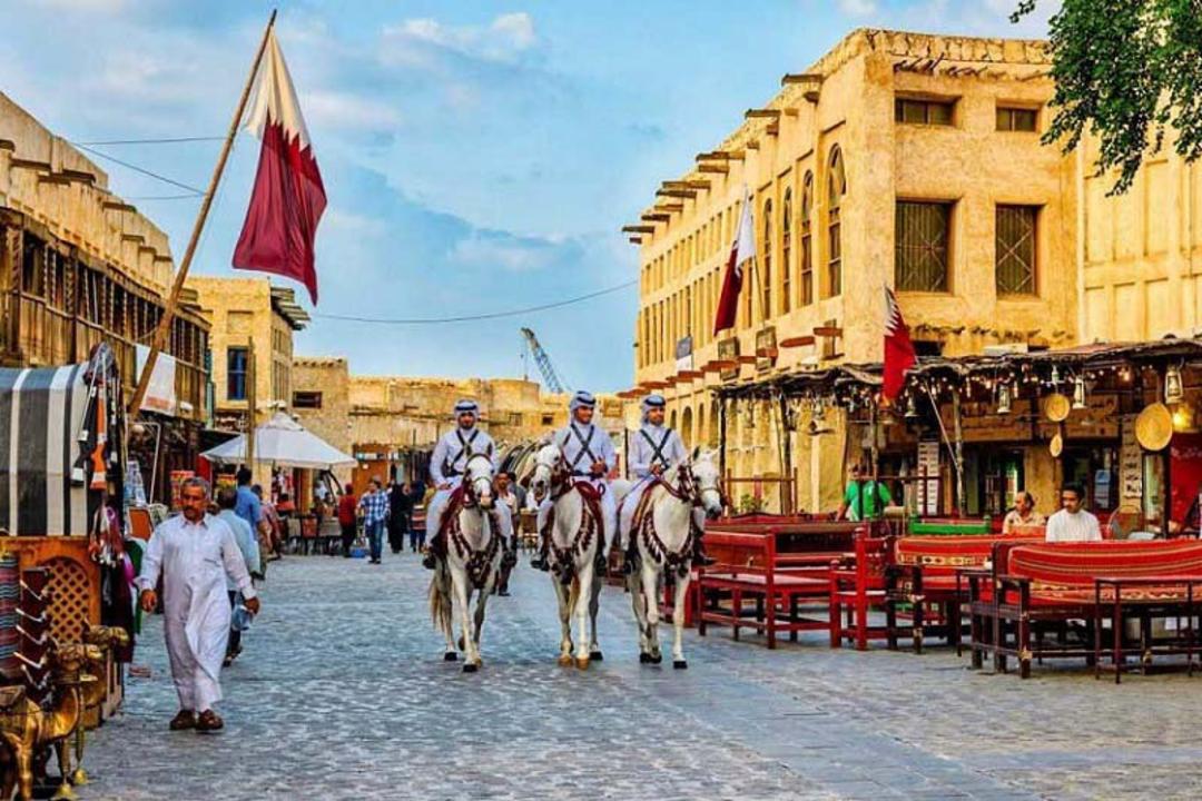 بازار سوق واقف دوحه؛ منبع عکس: timeoutdoha.com؛ عکاس: ناشناس