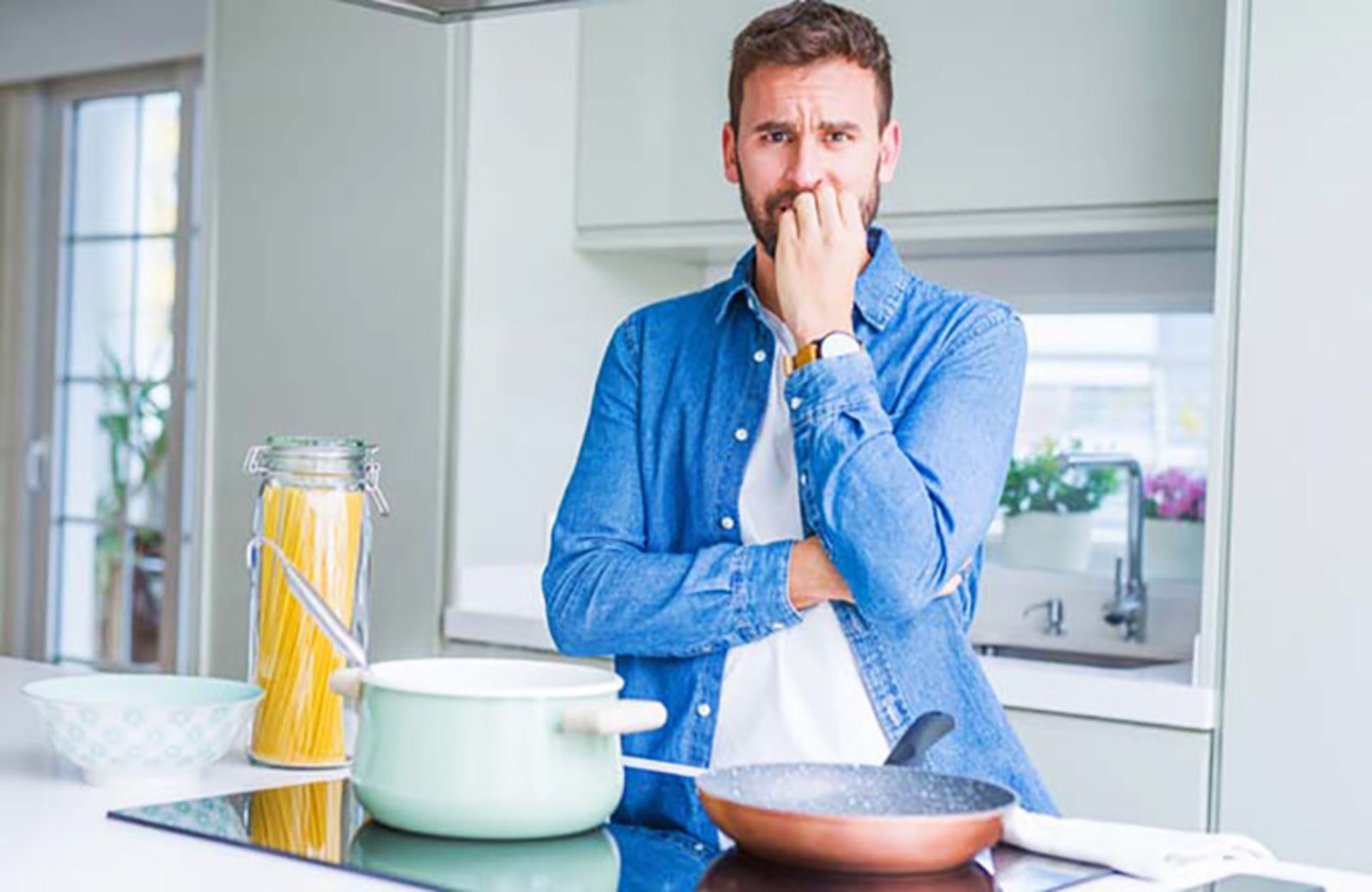 فوبیا آشپزی یک مرد؛ منبع عکس: tamly؛ عکاس: نامشخص