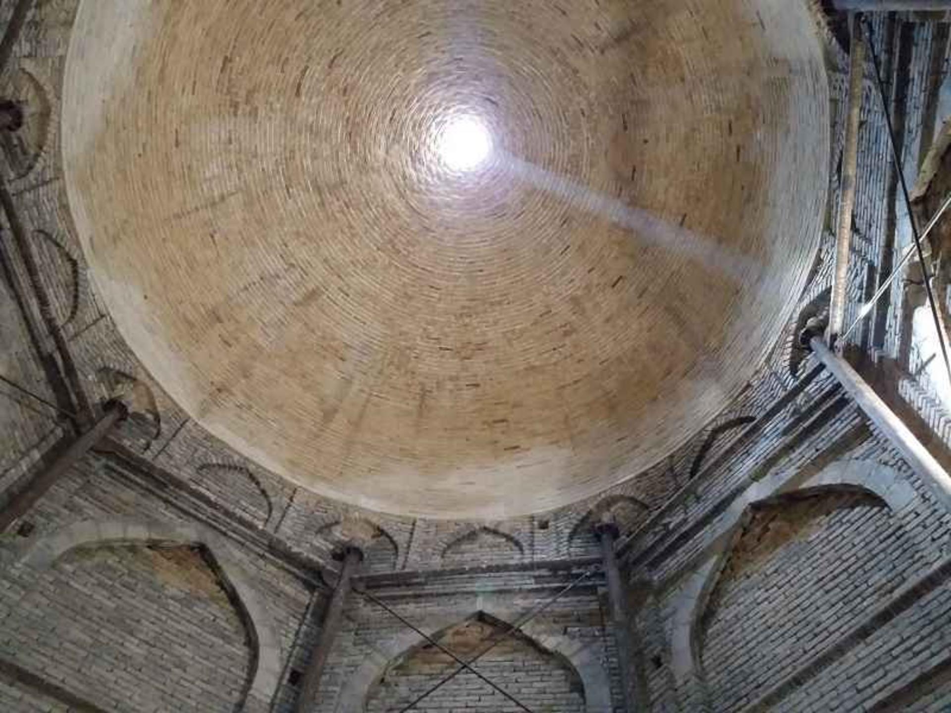 برج های دو قلو خرقان، منبع: گوگل مپ، عکاس: شادی ذاکر سلطانی 
