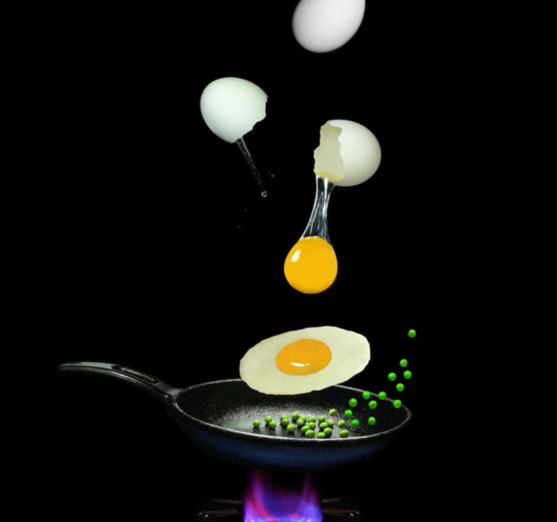 عکس تبلیغاتی از تهیه نیمرو