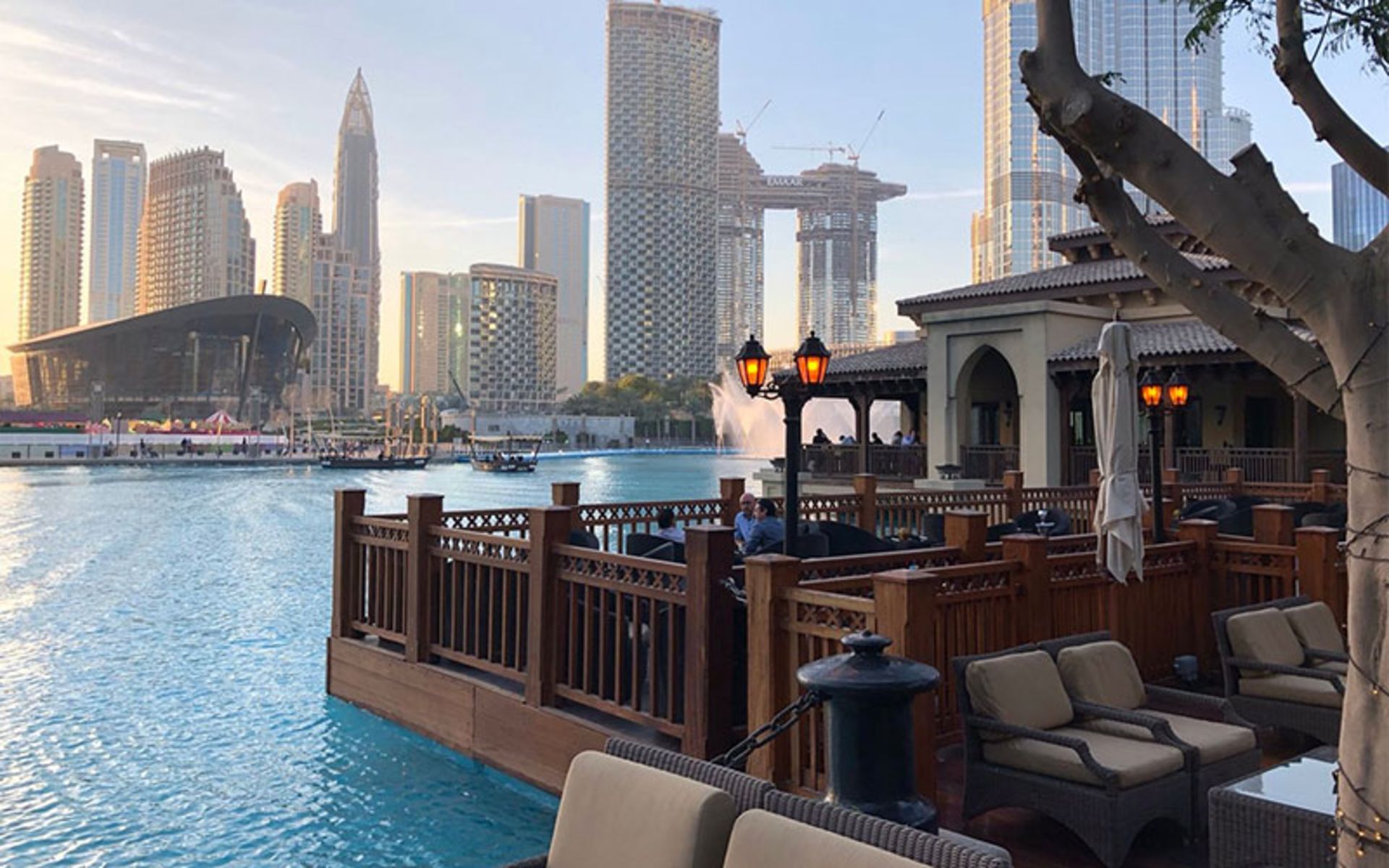 هتل پالاس داون تاون دبی، منبع عکس: continentaltraveller.blog، عکاس: ناشناس