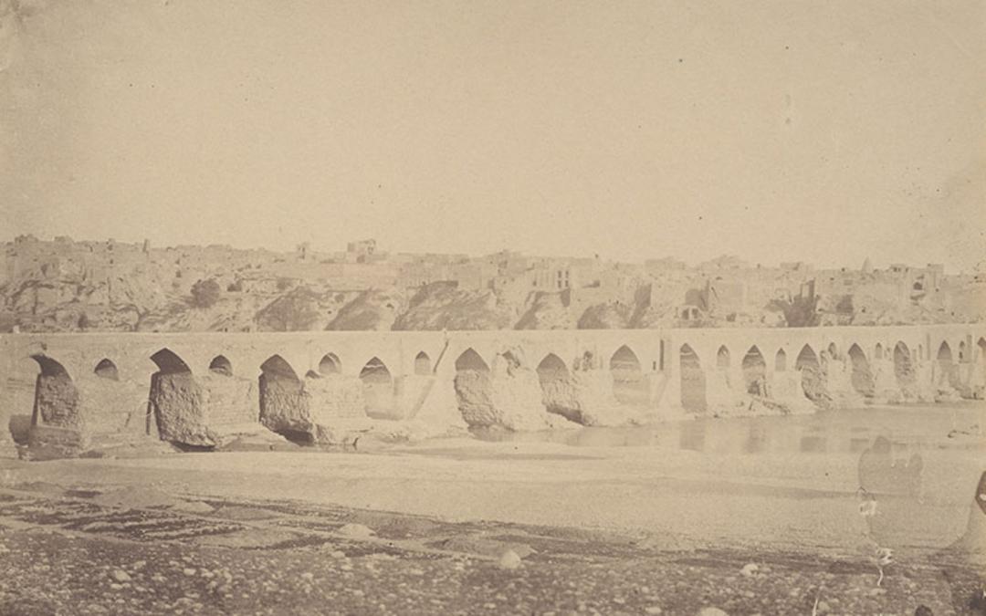 عکس قدیمی از پل دزفول