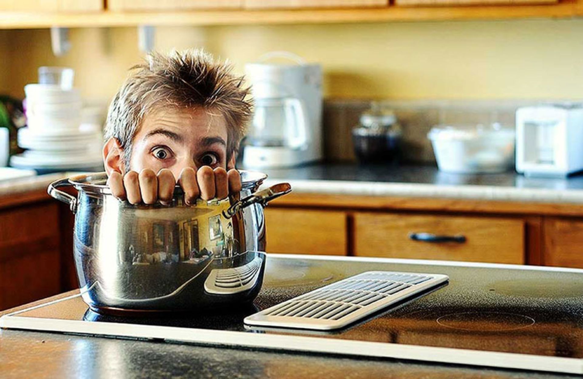 ترسیدن از پخت و پز؛ منبع عکس: Pinterest؛ عکاس: نامشخص