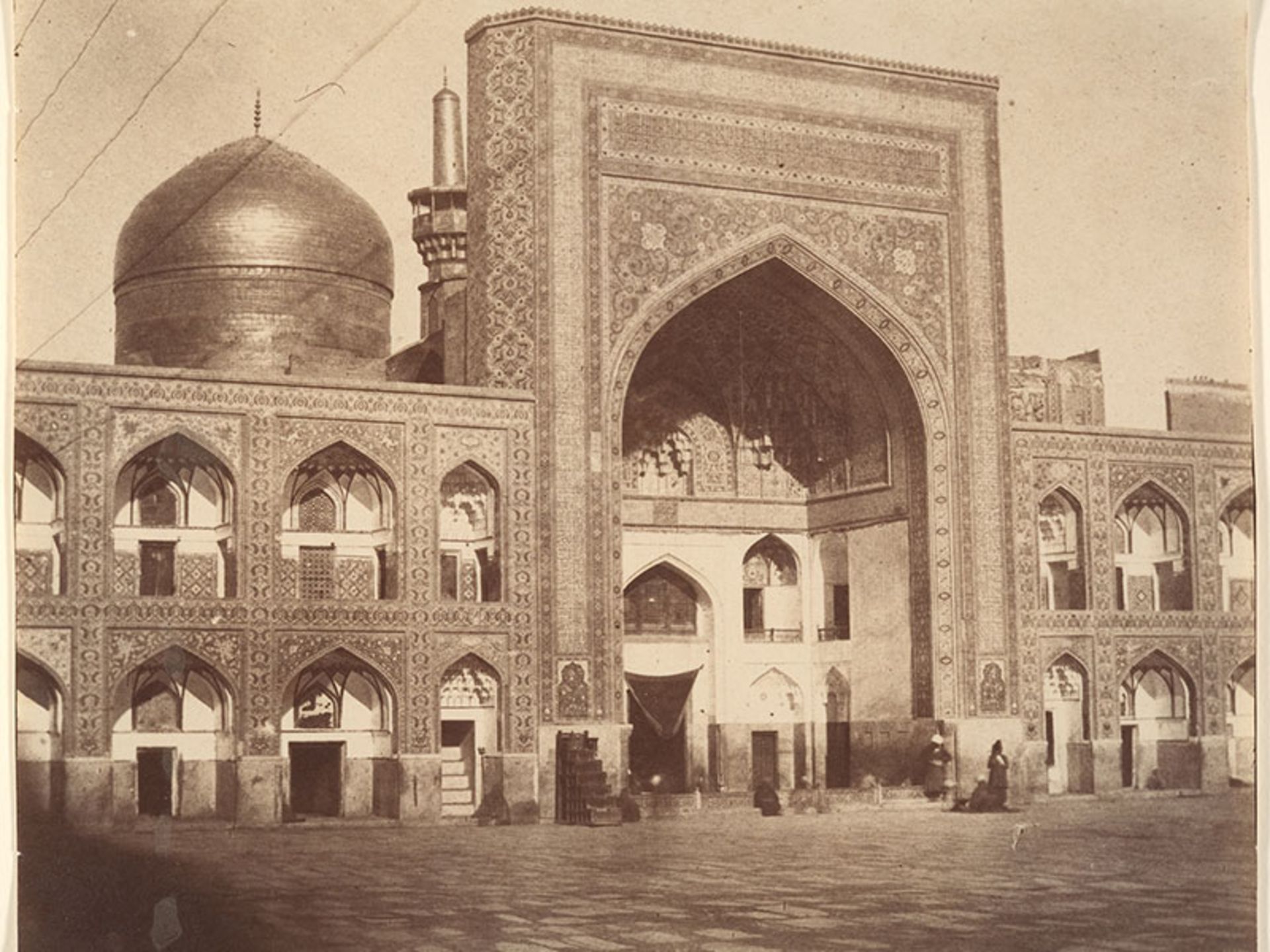 عکس قدیمی از حرم امام رضا
