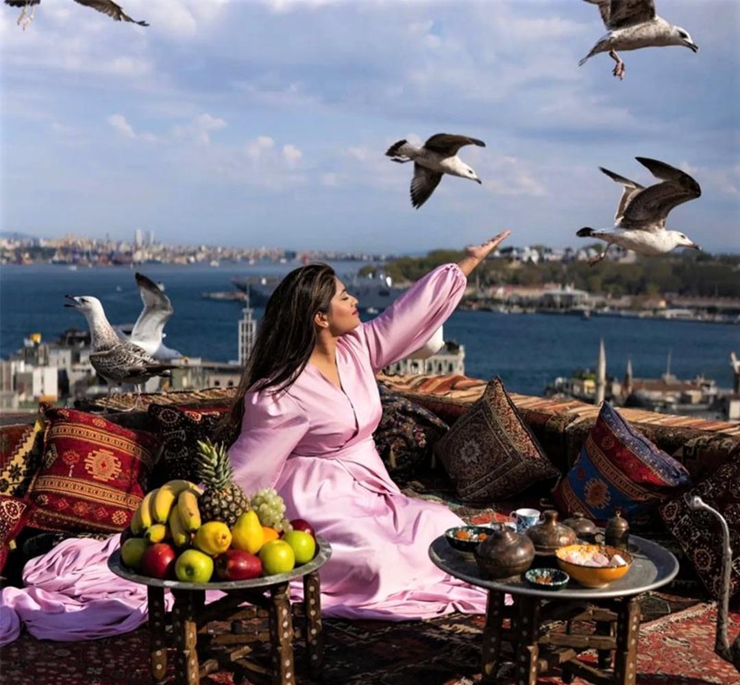 عکاسی در قبه استانبول، منبع عکس: اینستاگرام kubbe.istanbul@، عکاس: ناشناس