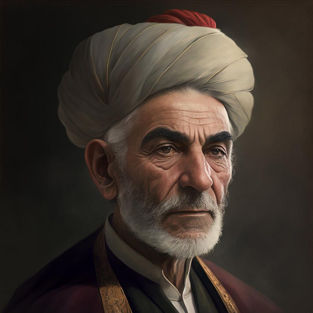 بازسازی چهره عطار نیشابوری توسط هوش مصنوعی؛ منبع: hamshahrionline