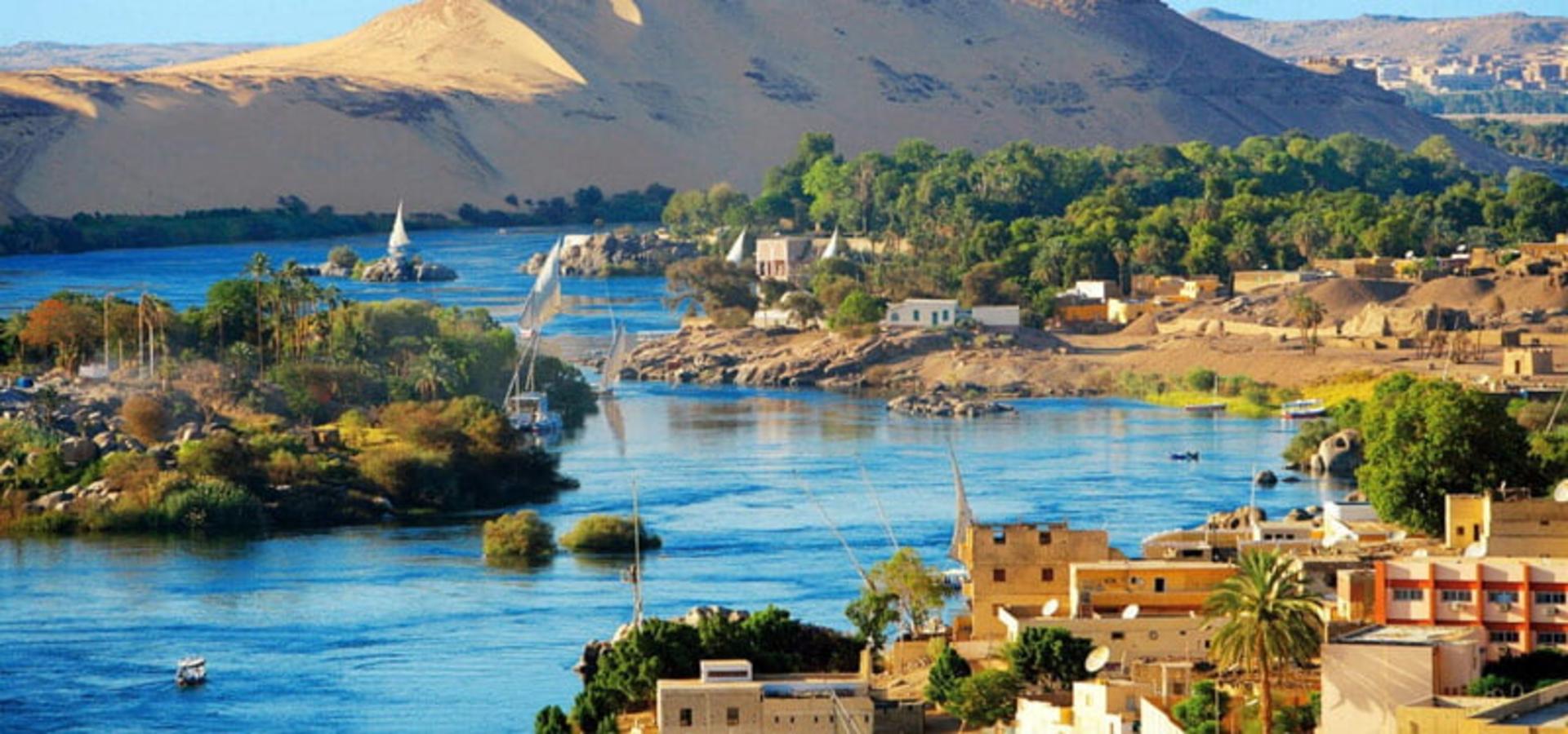 رود نیل؛ منبع عکس: Journey to Egypt، عکاس: نامشخص