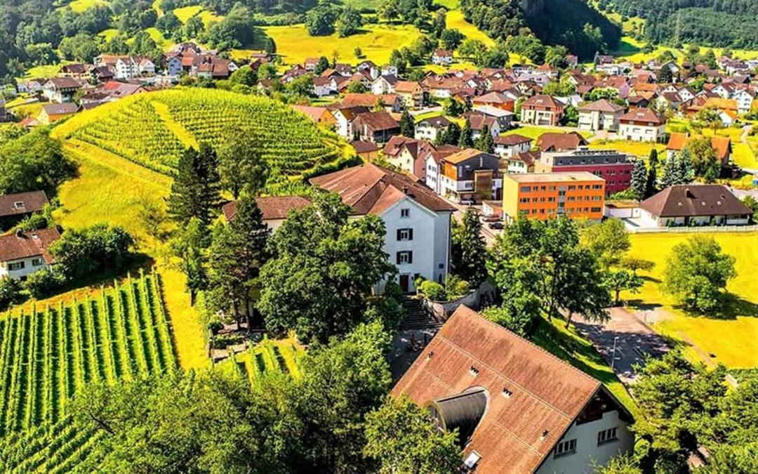 منطقه ای مسکونی در لیختن اشتاین، منبع عکس: worldtravelguide.net، عکاس: نامشخص