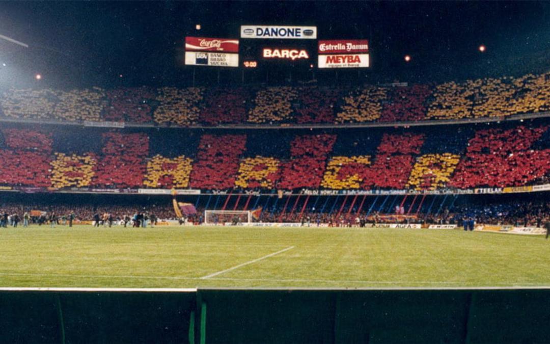تماشاگران نیوکمپ؛ منبع عکس: FC Barcelona