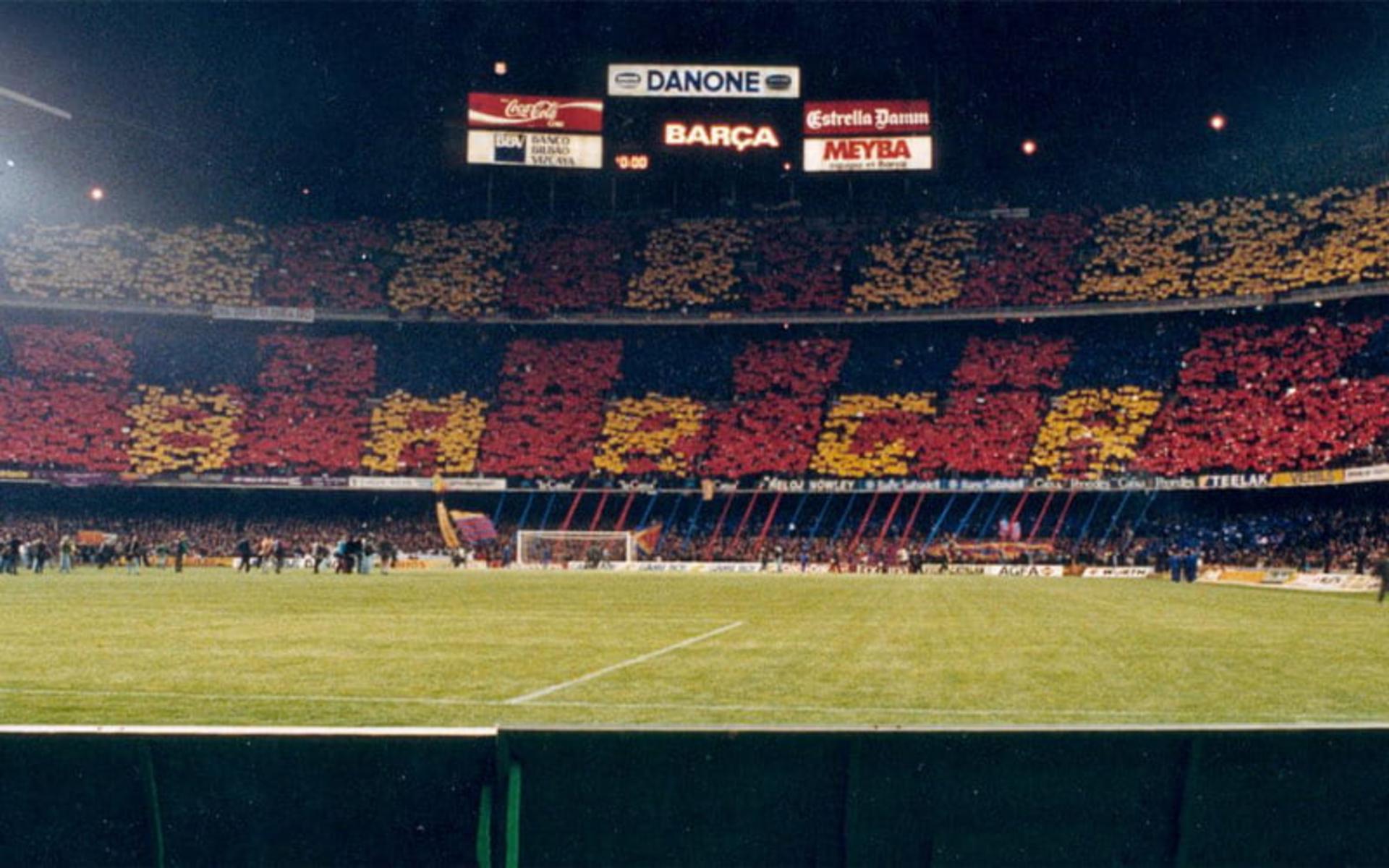 تماشاگران نیوکمپ؛ منبع عکس: FC Barcelona