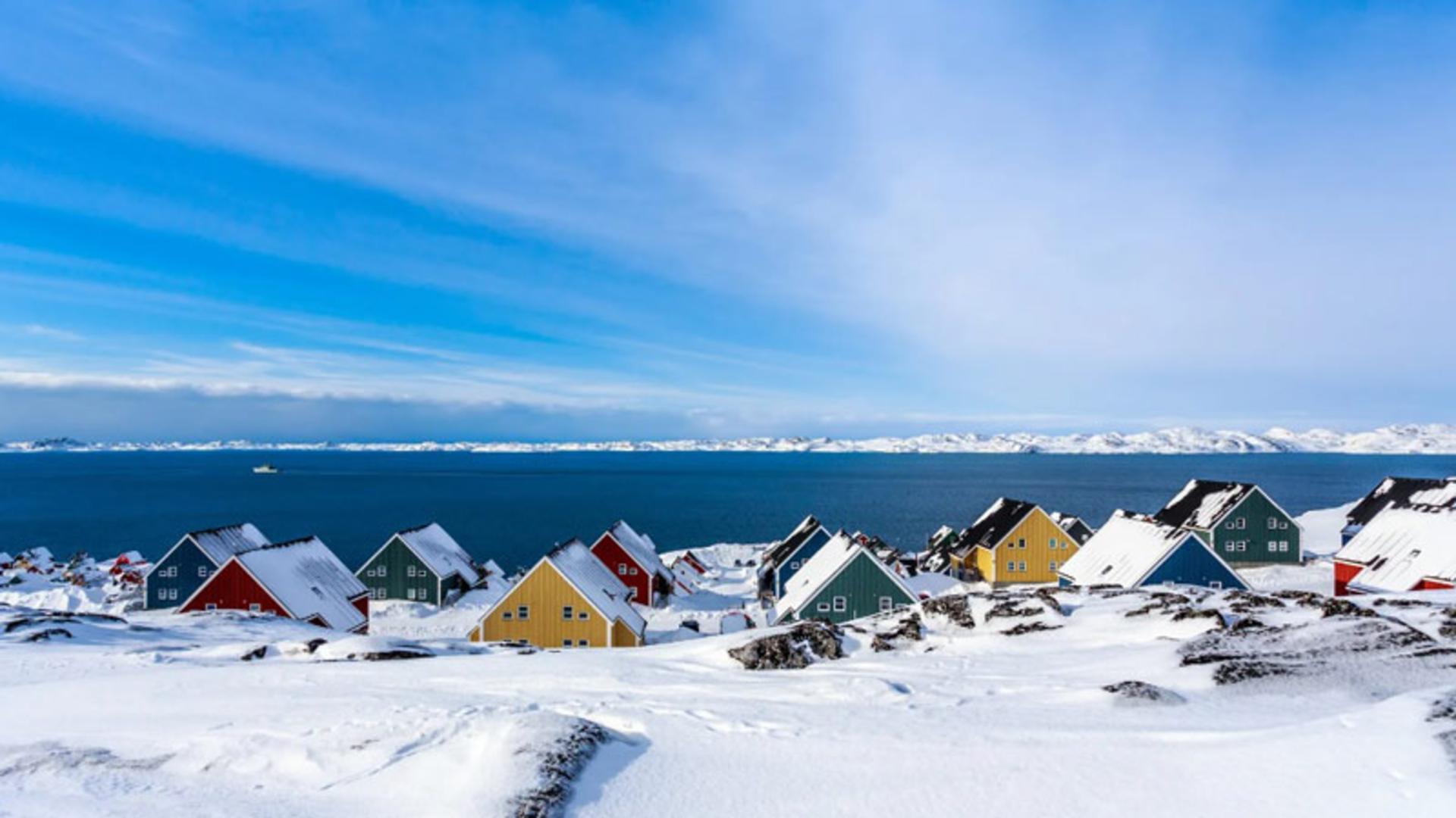 جزیره گرینلند؛ منبع عکس: Travel and Leisure Asia، عکاس: نامشخص