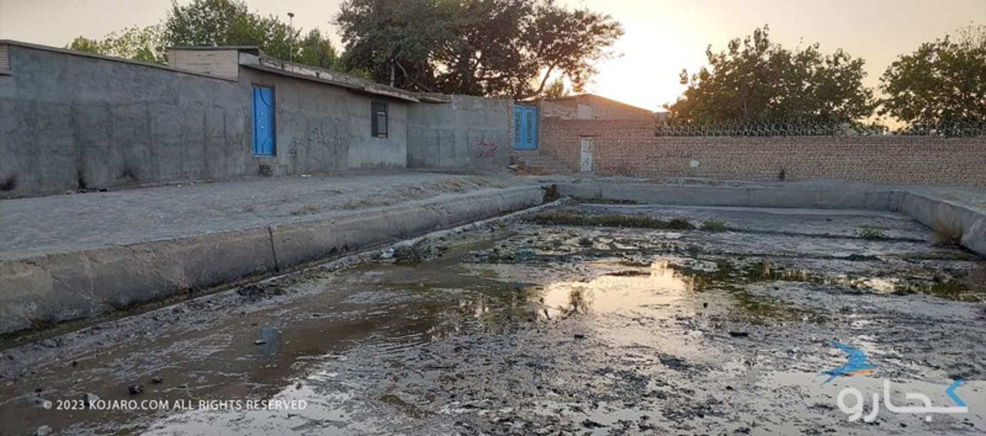 استخر و قنات باغمزار ویرانی (عکس از پوریا محمدی پیوند)