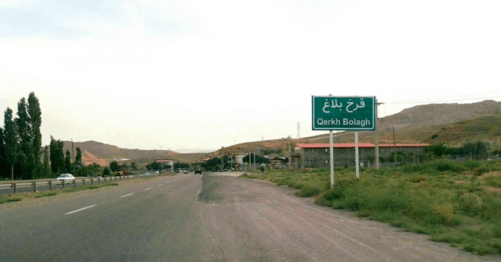 روستای قرخ بلاغ، منبع: گوگل مپ، عکاس: دمیرچی لی