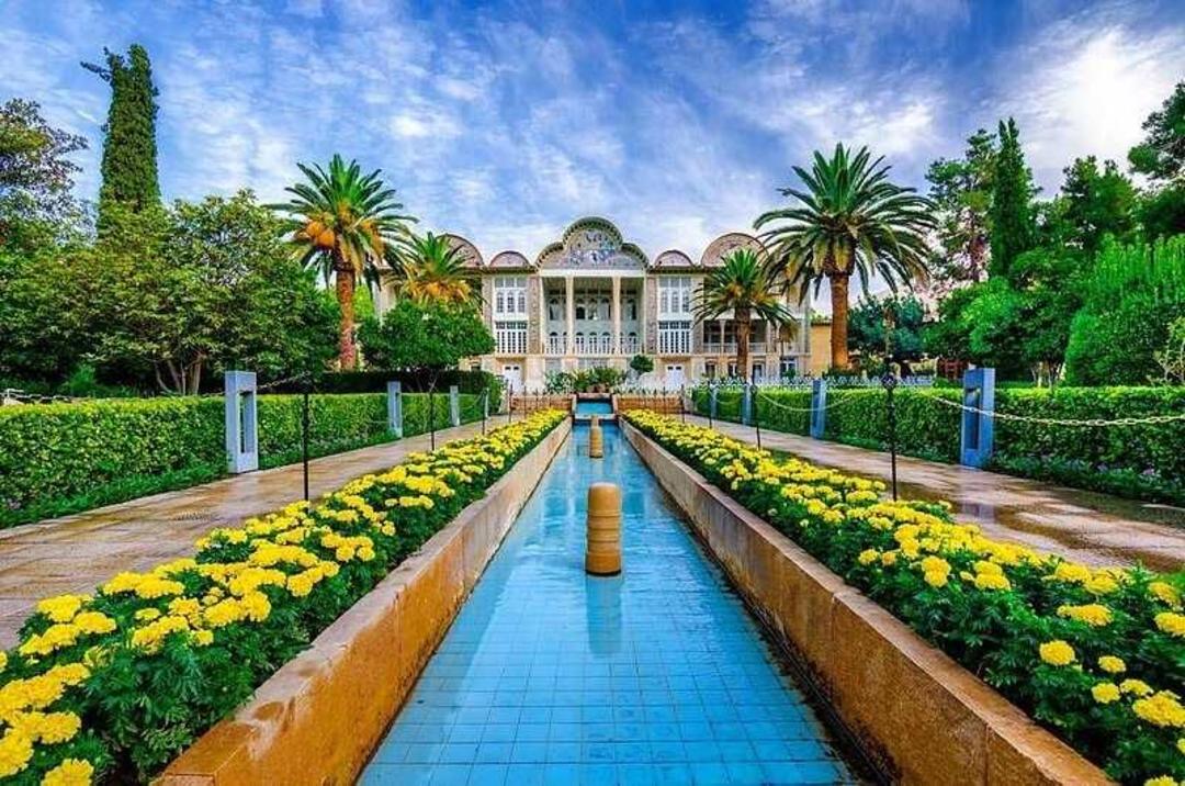 طبیعت باغ ارم شیراز