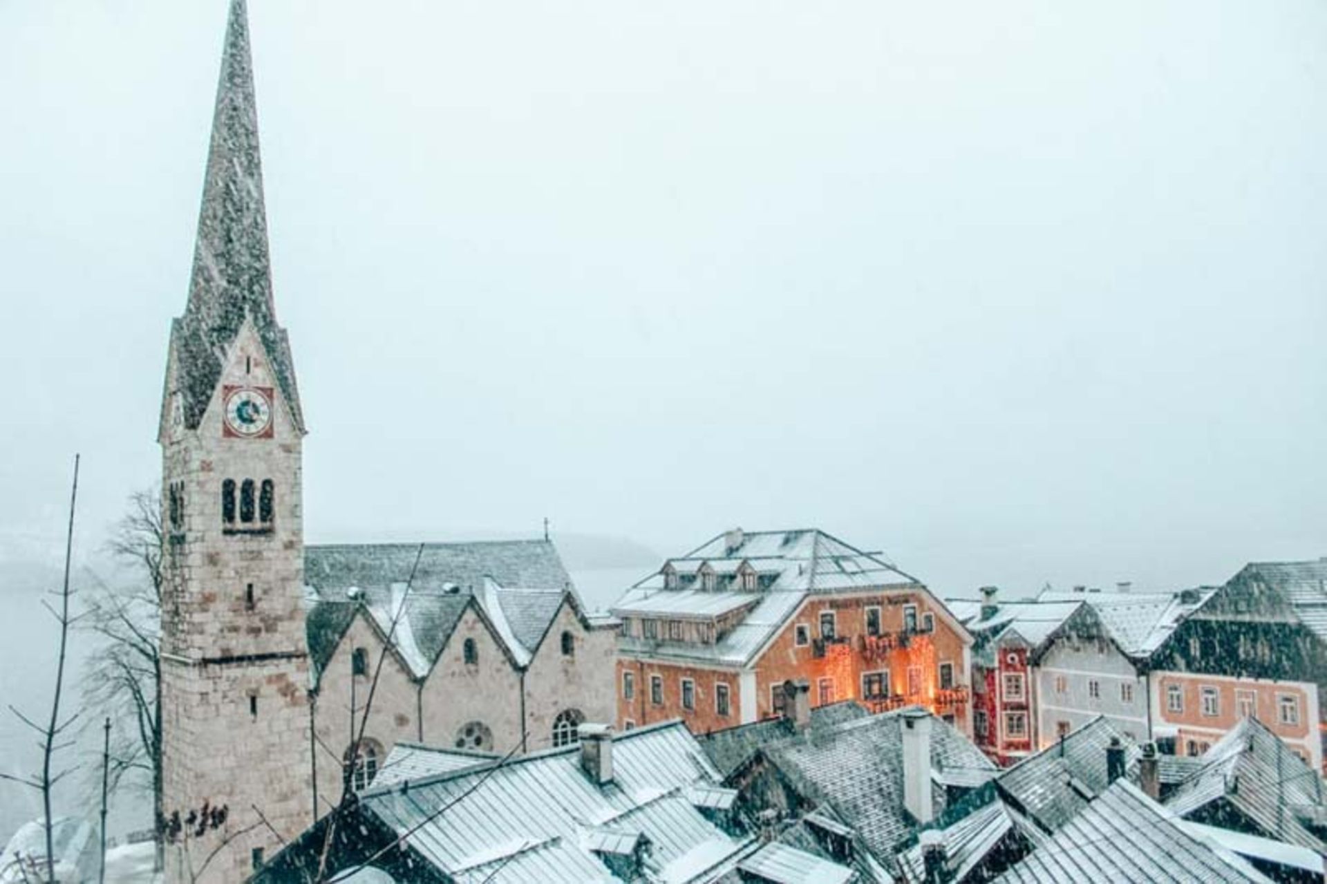 ساختمان‌های قدیمی هال اشتات