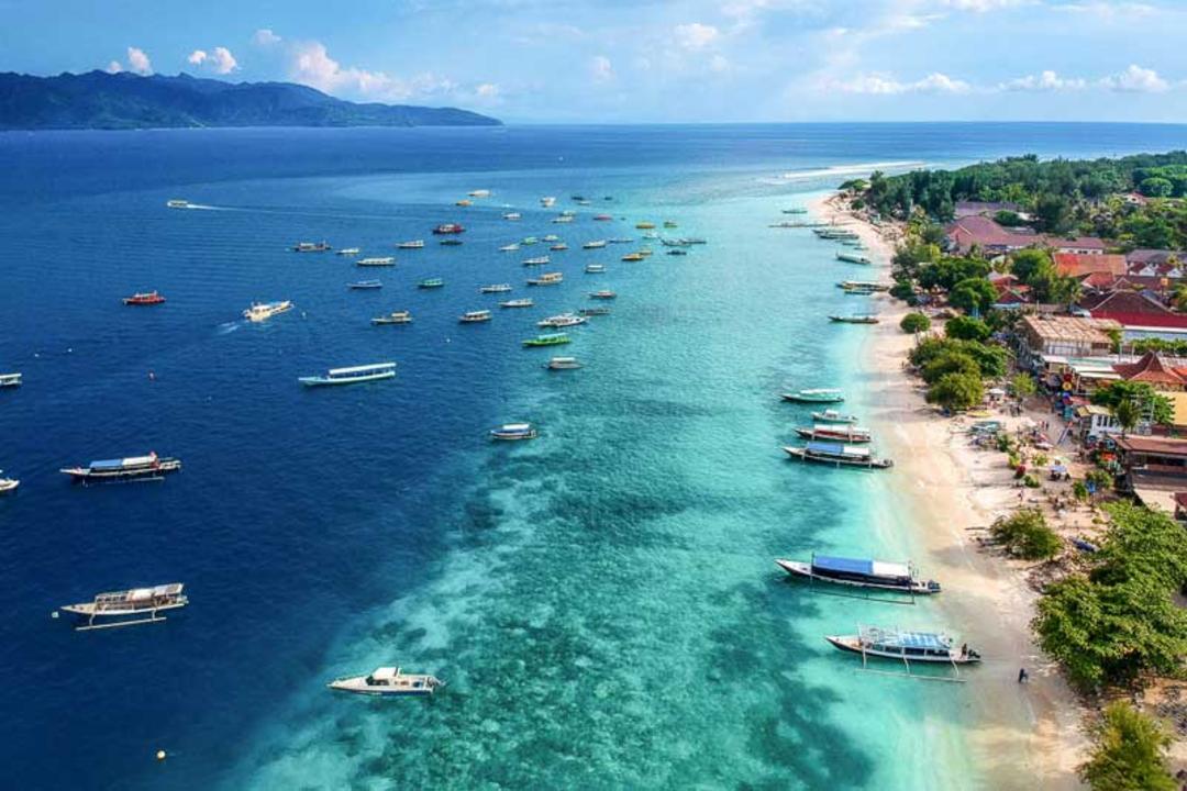 ساحل جزیره گیلی (Gili Islands) دراندونزی
