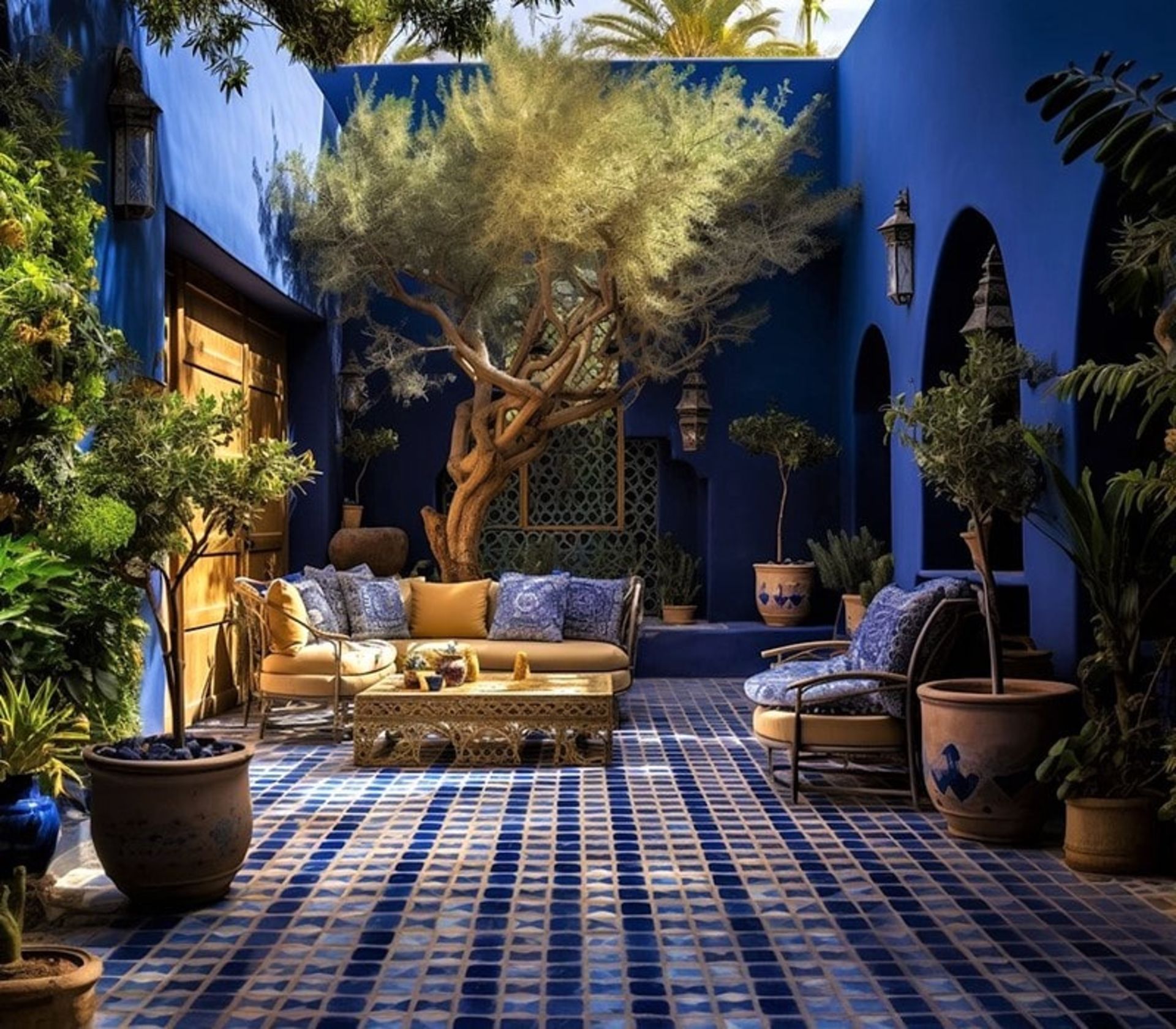 سالن پذیرایی عمارت طبس
