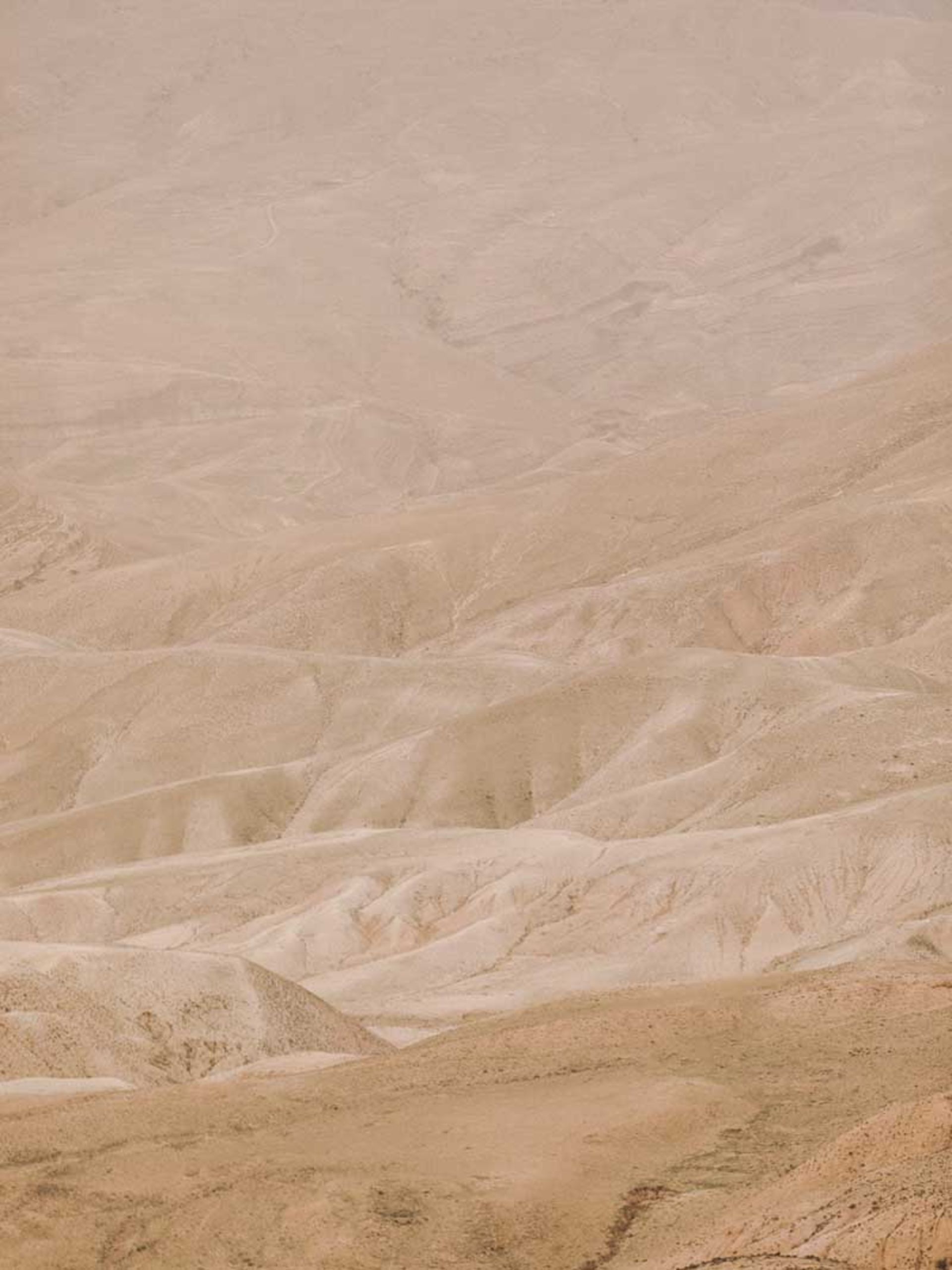 نمایی از کویر و بیابان‌های اردن 