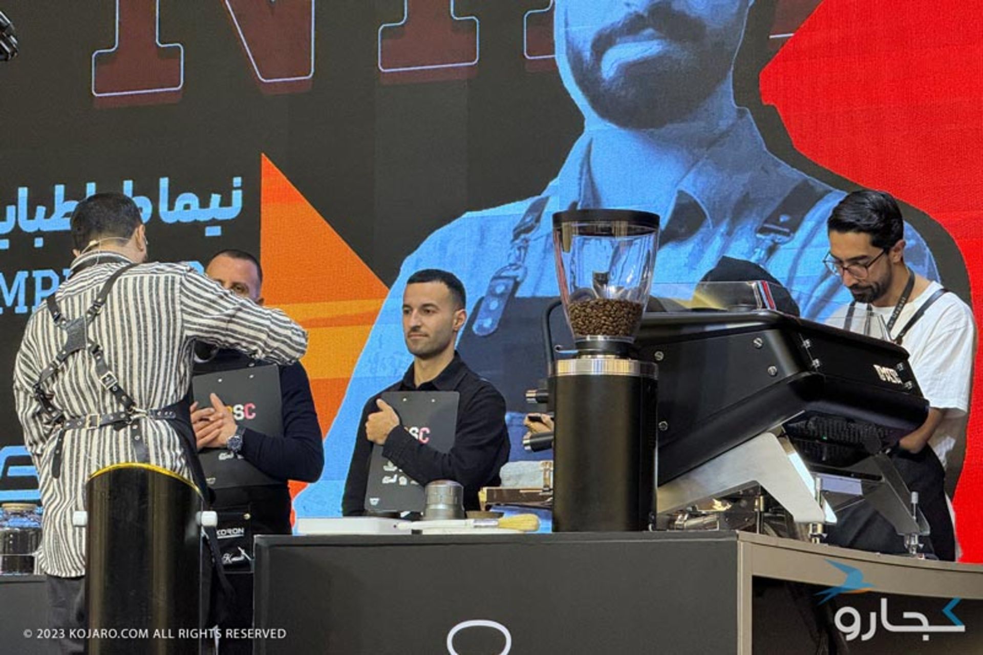 بخشی از مسابقه ستارگان باریستا، بهمن ۱۴۰۲